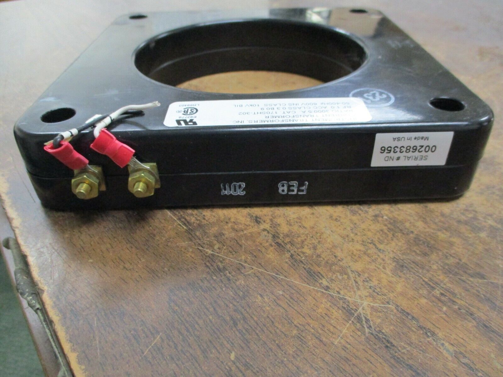Instrument Transformers Current Transformer 170SHT-302 Ratio 3000:5A 600V Used