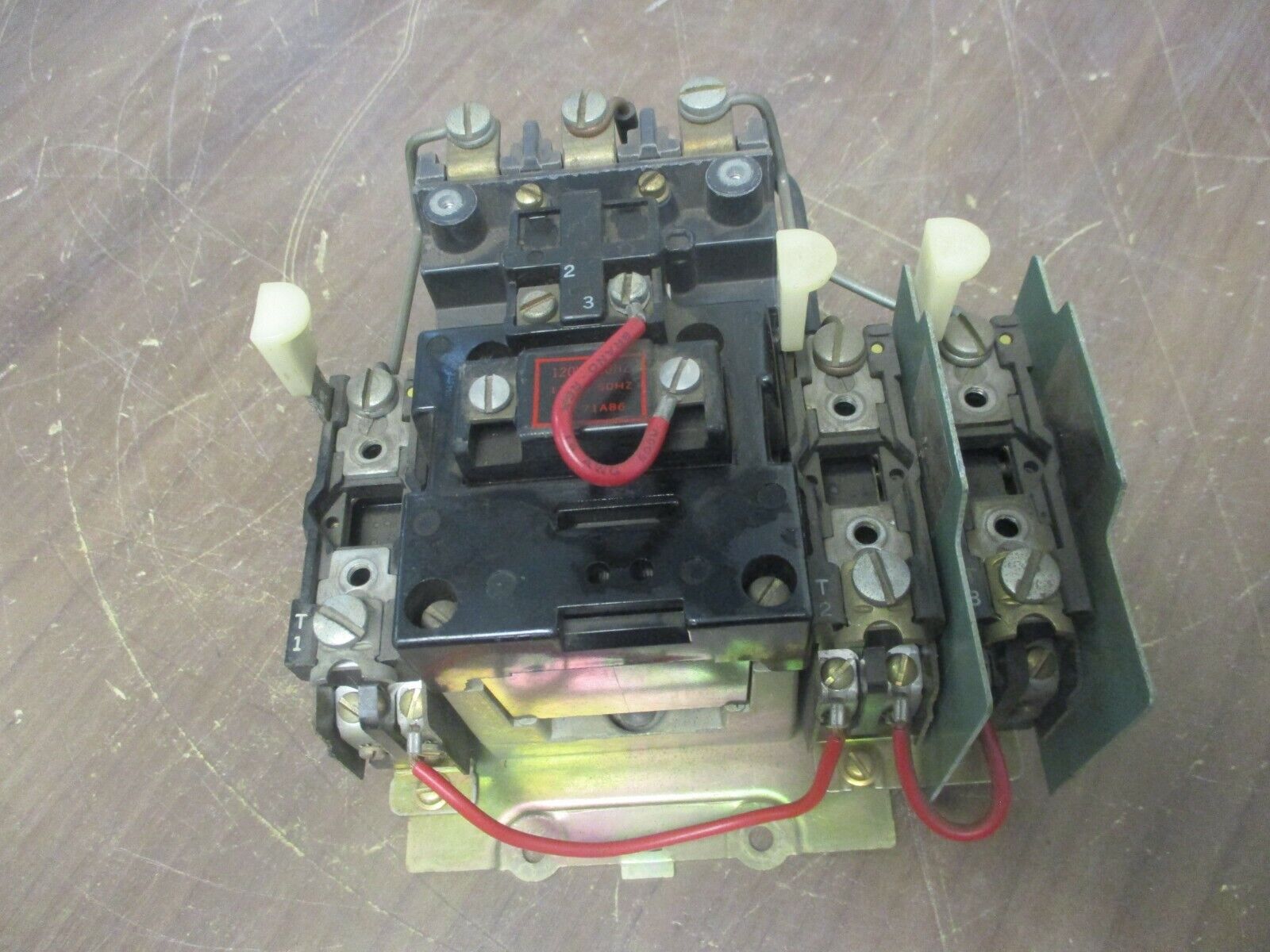 Allen-Bradley Size 1 Starter 709-BOA103 Ser. K 120V Coil Used