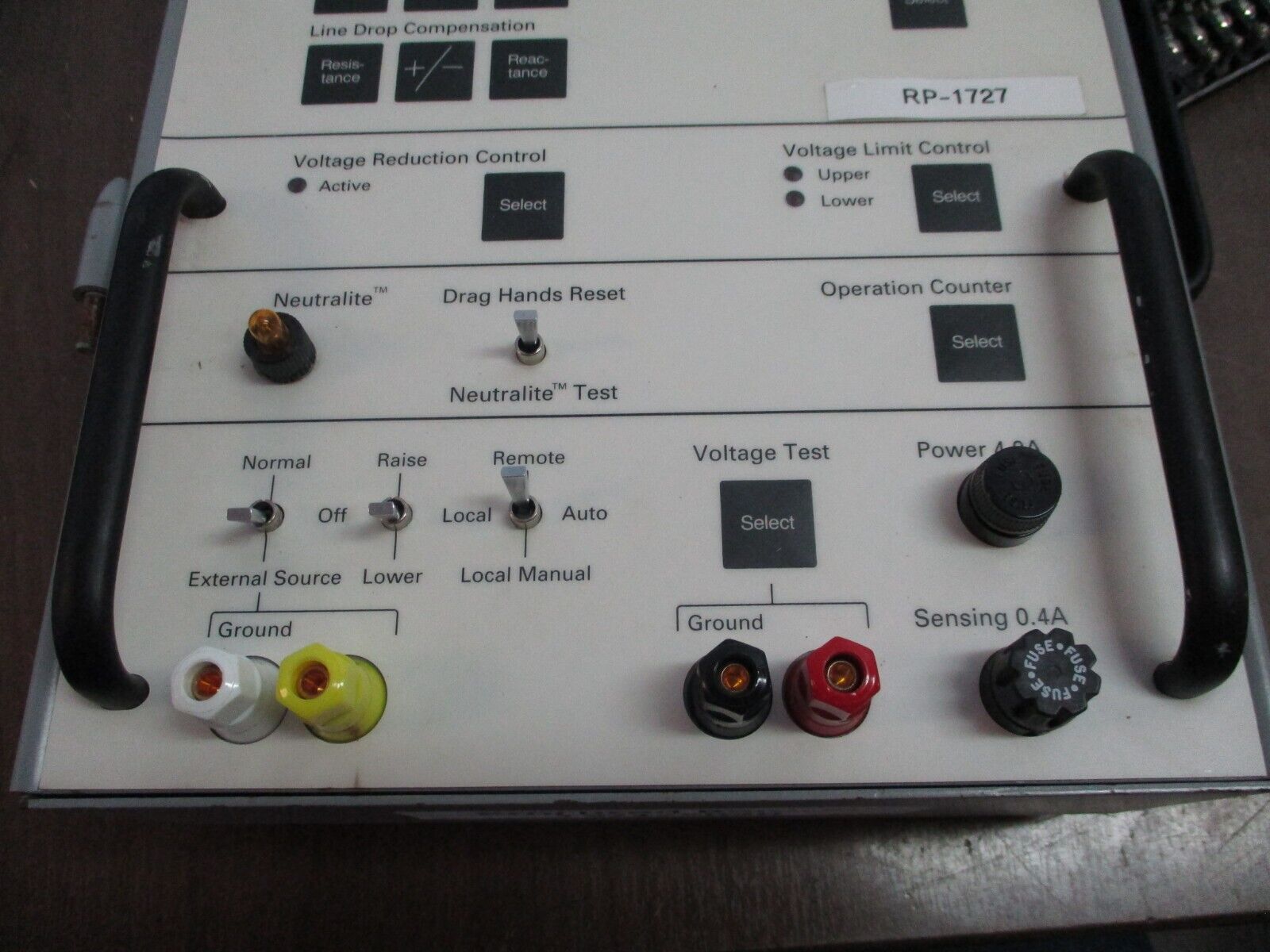 Siemens Accu/Stat MJ-X Voltage Regulator Control Panel 59930 Used