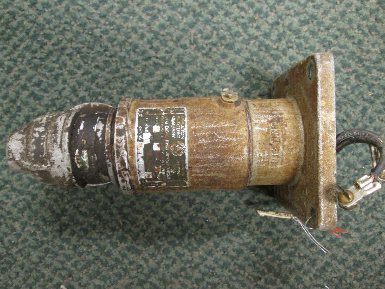 Appleton Plug & Receptacle Set DT03044-100 30A 600V 4W Used