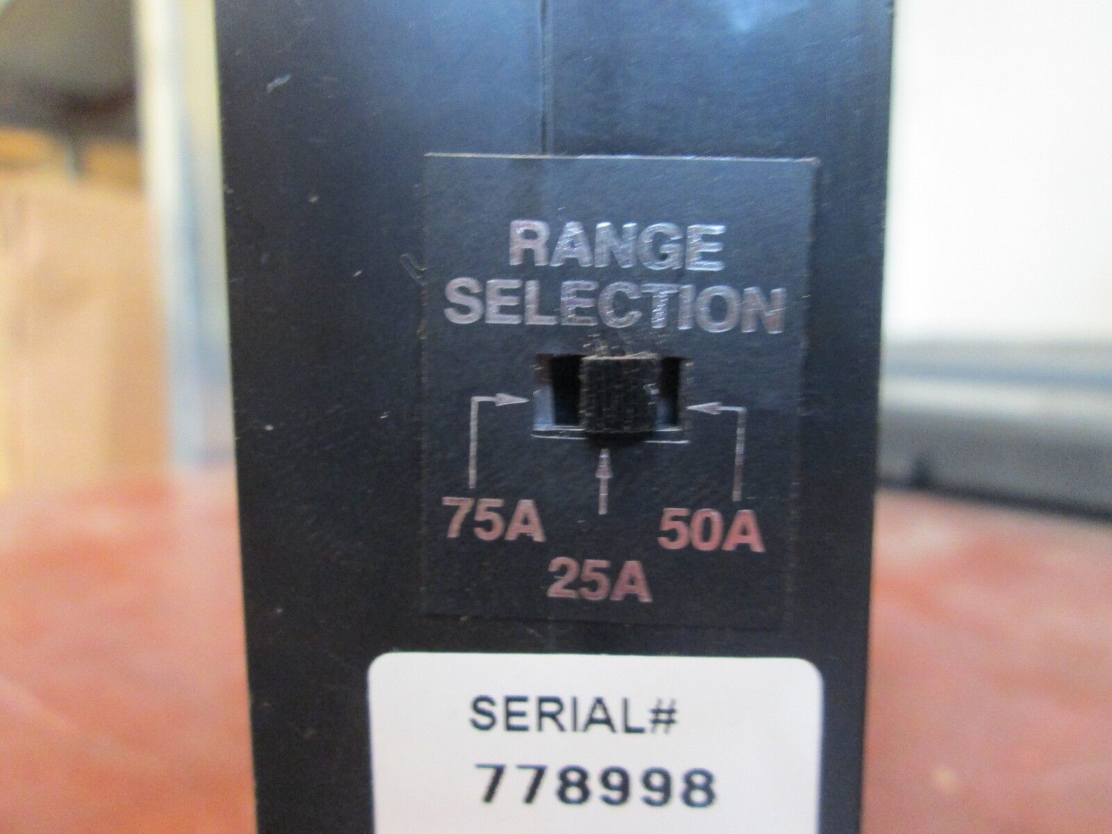 CR Magnetics Current Transmitter CR4340-75 Input: 120V Output: 4-20mA DC Used