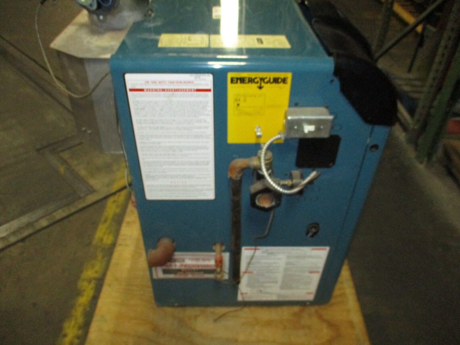US Boiler Company Burnham Series 3 Boiler 308BNI-A Natural Gas Input: 245MBH