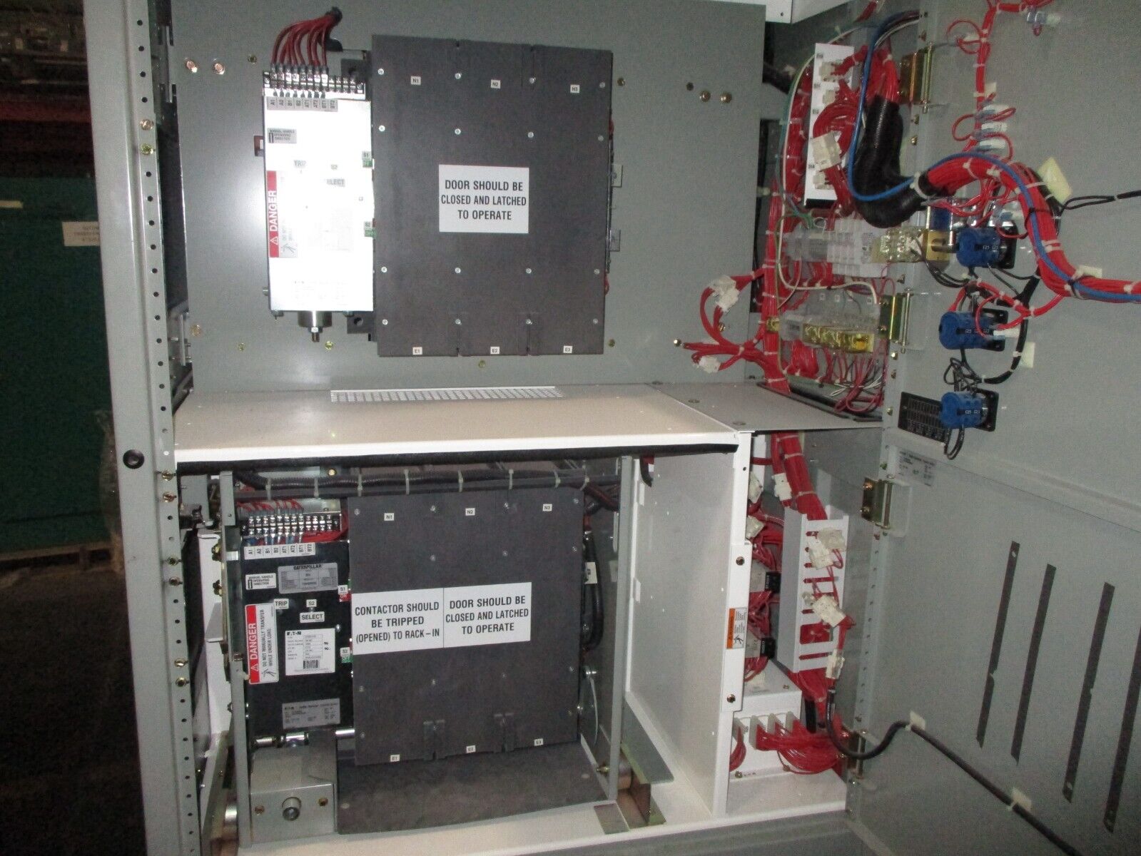 CAT / Eaton Bypass Isolation Automatic Transfer Switch BIC8C3X30800XSU 800A Used