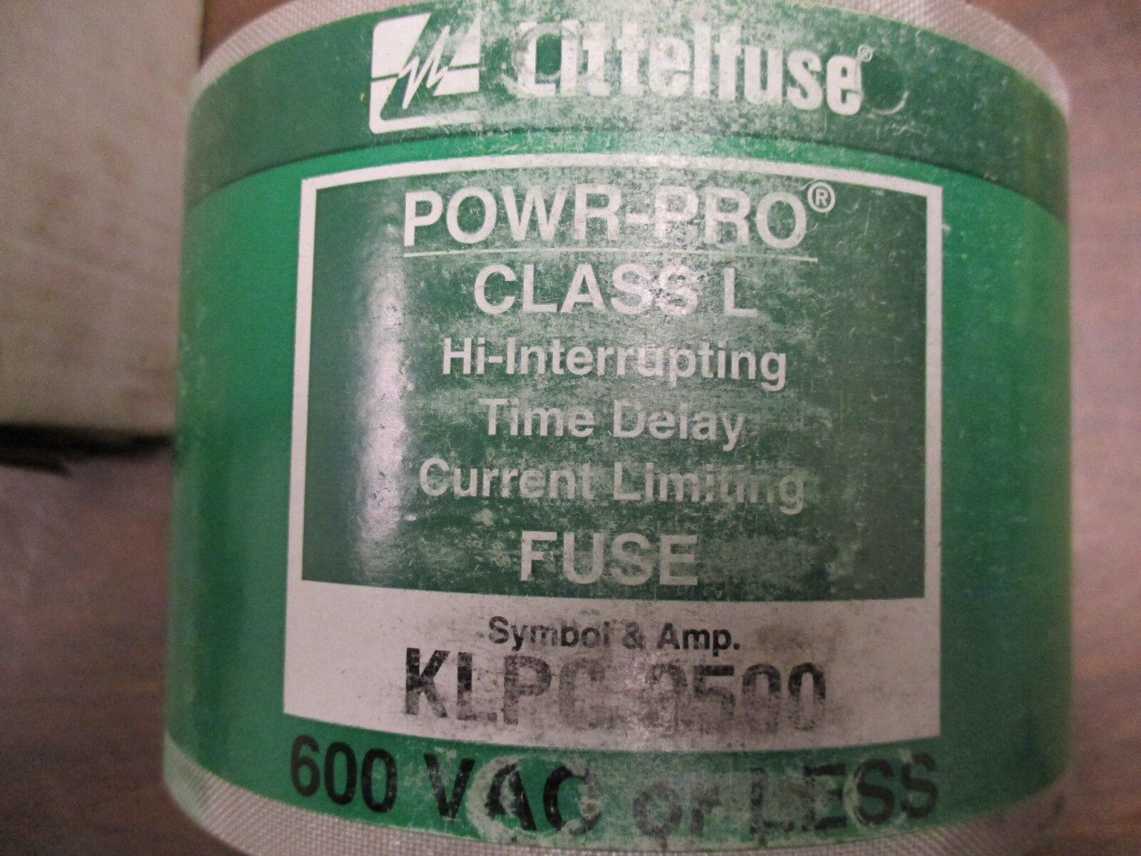 Littelfuse Hi-Interrupting Fuse KLPC 3500 600V 3500A New Surplus