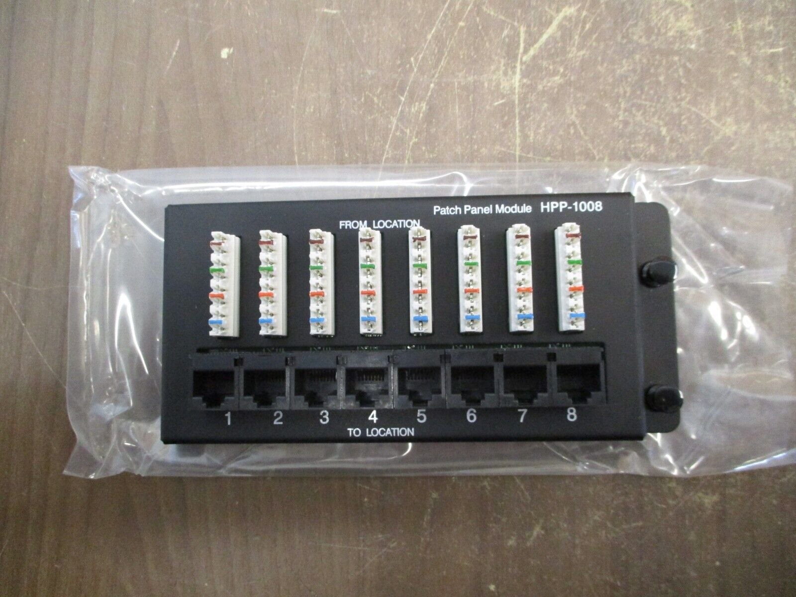Liberty AV Patch Panel Module HPP-1008 New Surplus