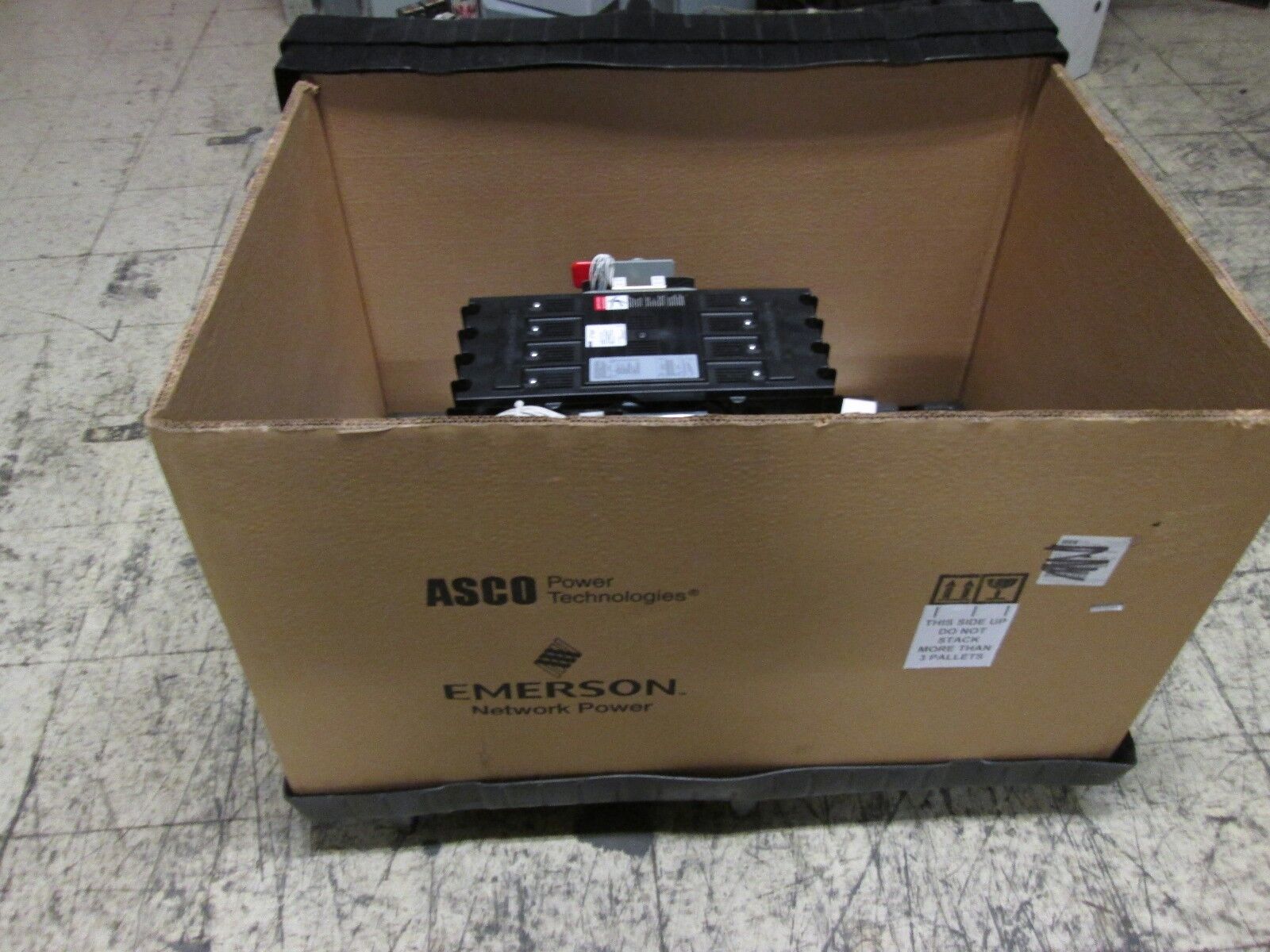 ASCO Automatic Transfer Switch, J07ATBB30400N50C, 400A 480V 4W, 700 Series, NEW