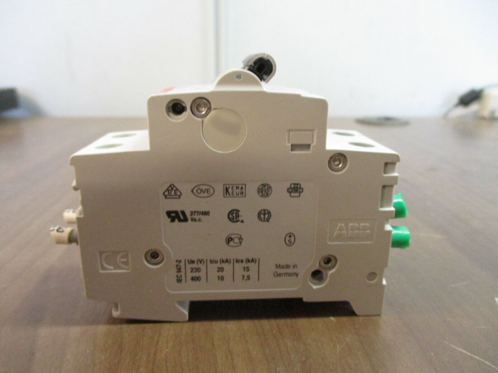 ABB Circuit Breaker S 202-C13 13A 277/480V 2P Used