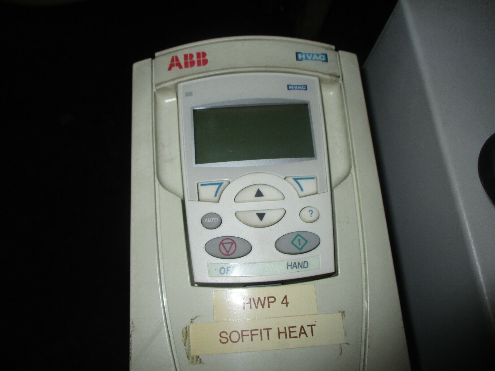 ABB ACH550 AC Drive with Bypass ACH550-VD-03A3-4+F267 1.5HP Missing Cover Screws