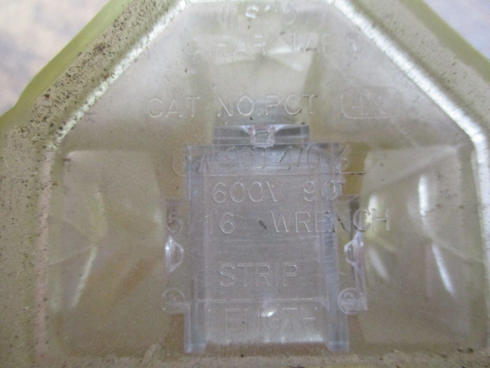 Ilsco Cleartap Insulated Connector PCT 4 Pole 4/0-6 Used