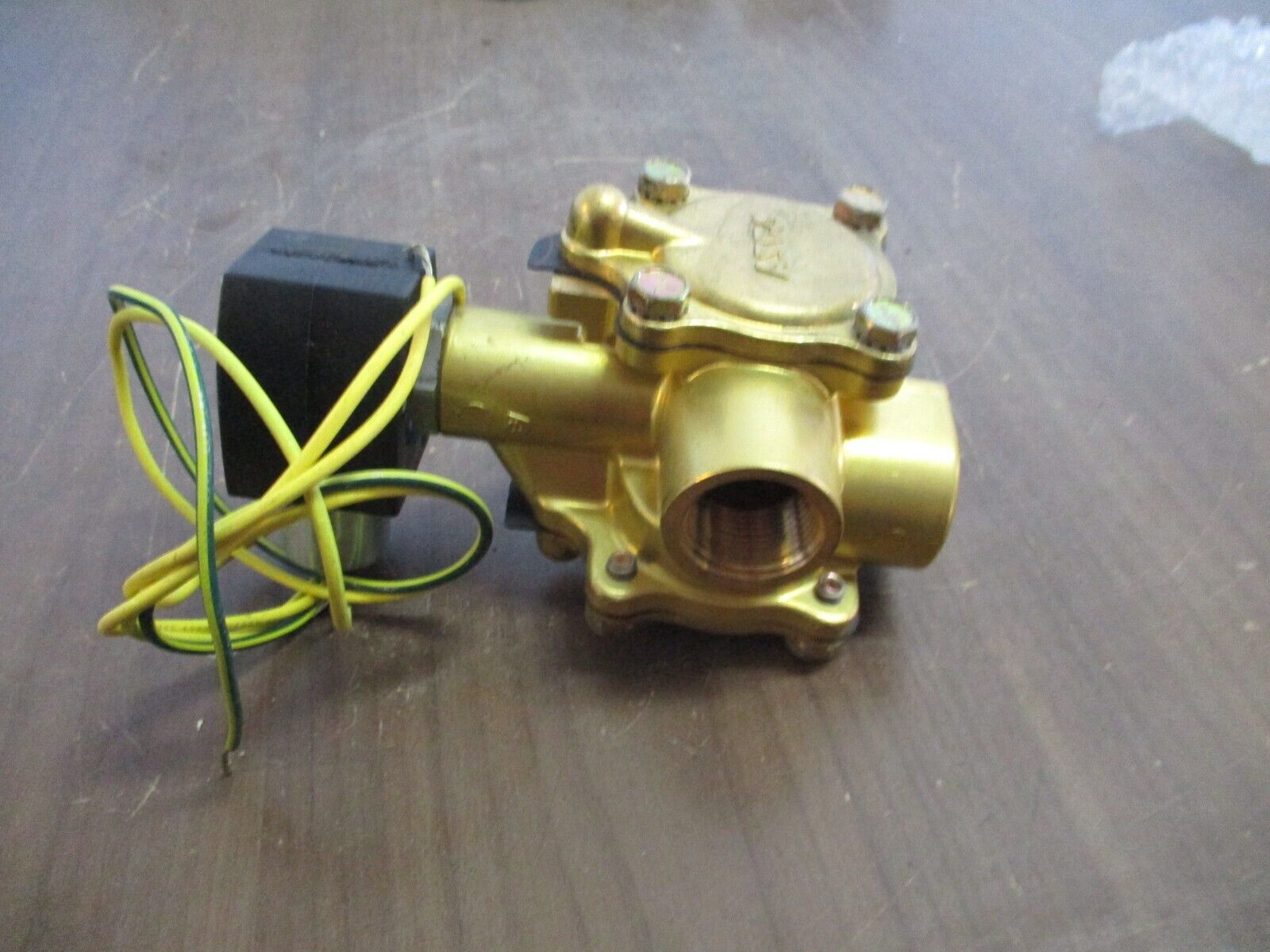 Asco Red Hat Solenoid Valve EFHC8316G076 125VDC Coil New Surplus
