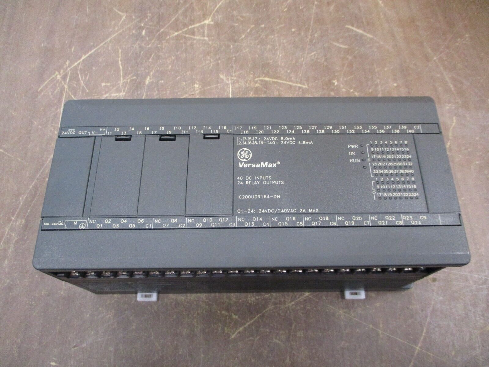 GE VersaMax 64PT AC/DC/Relay Module IC200UDR164-DH New Surplus