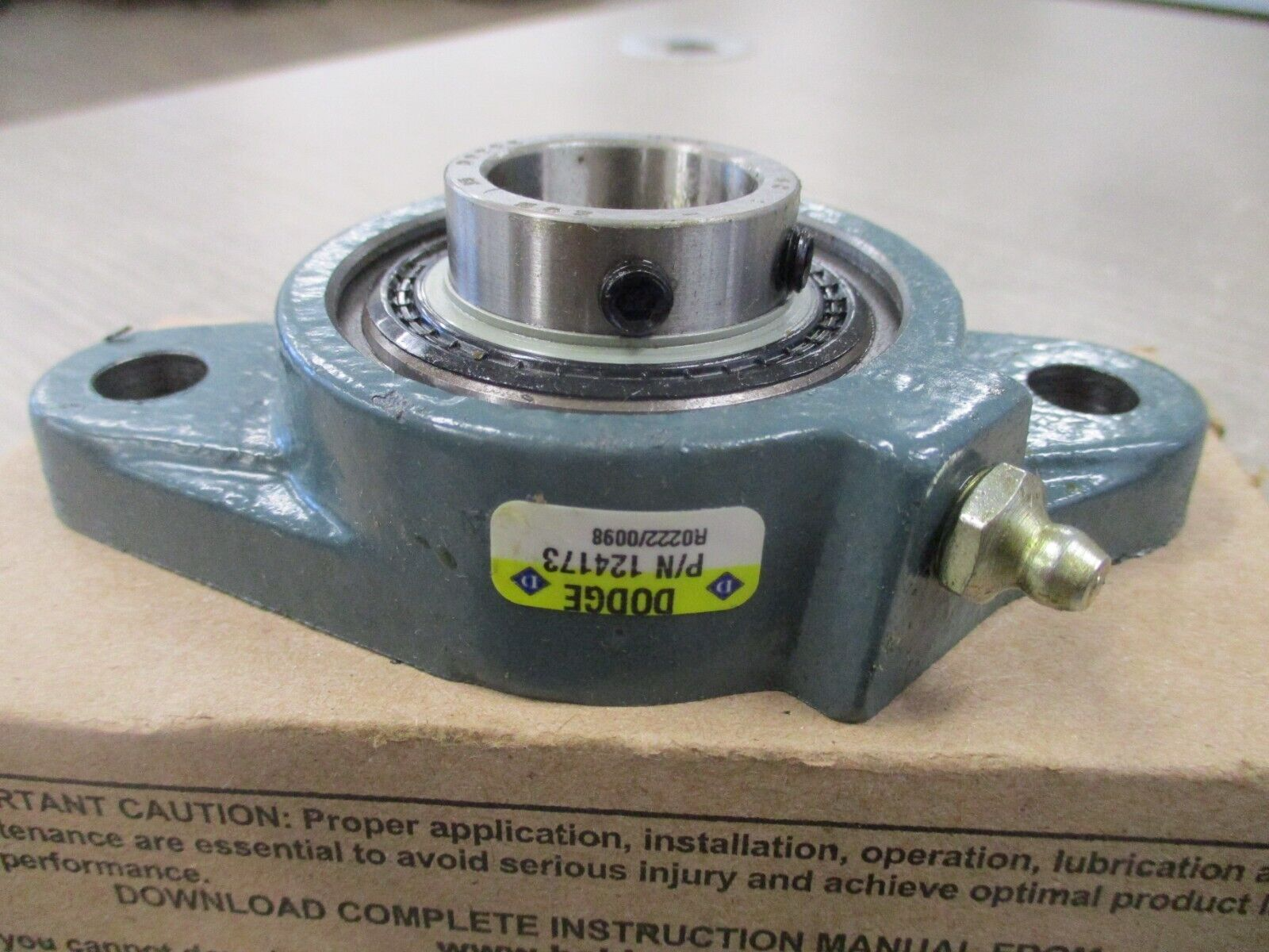 Dodge Flange Bearing 124173 F2B-SC-100 1" New Surplus