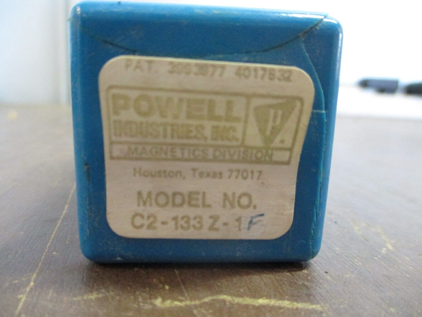 Powell Industries Relay C2-133Z-1F *Cracked Casing* Used