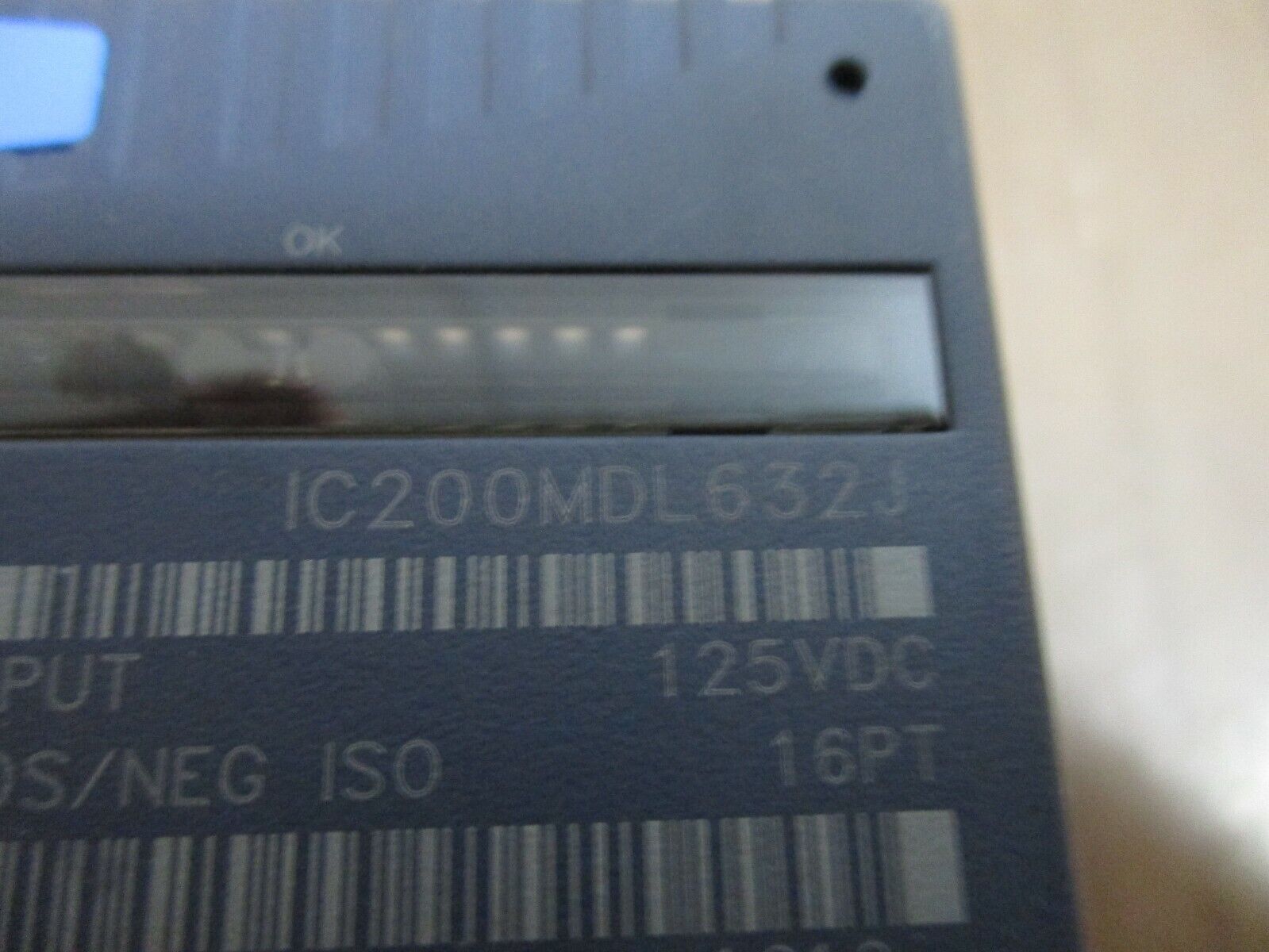 GE VersaMax Isolated Input Module IC200MDL632J 16PT 125VDC Used