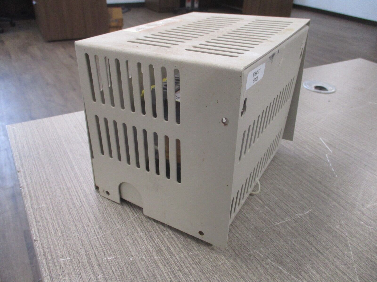 TCI KDR Drive Reactor KDRA5LC1 14A 600V 50/60Hz 3Ph *No Cover Screws* Used