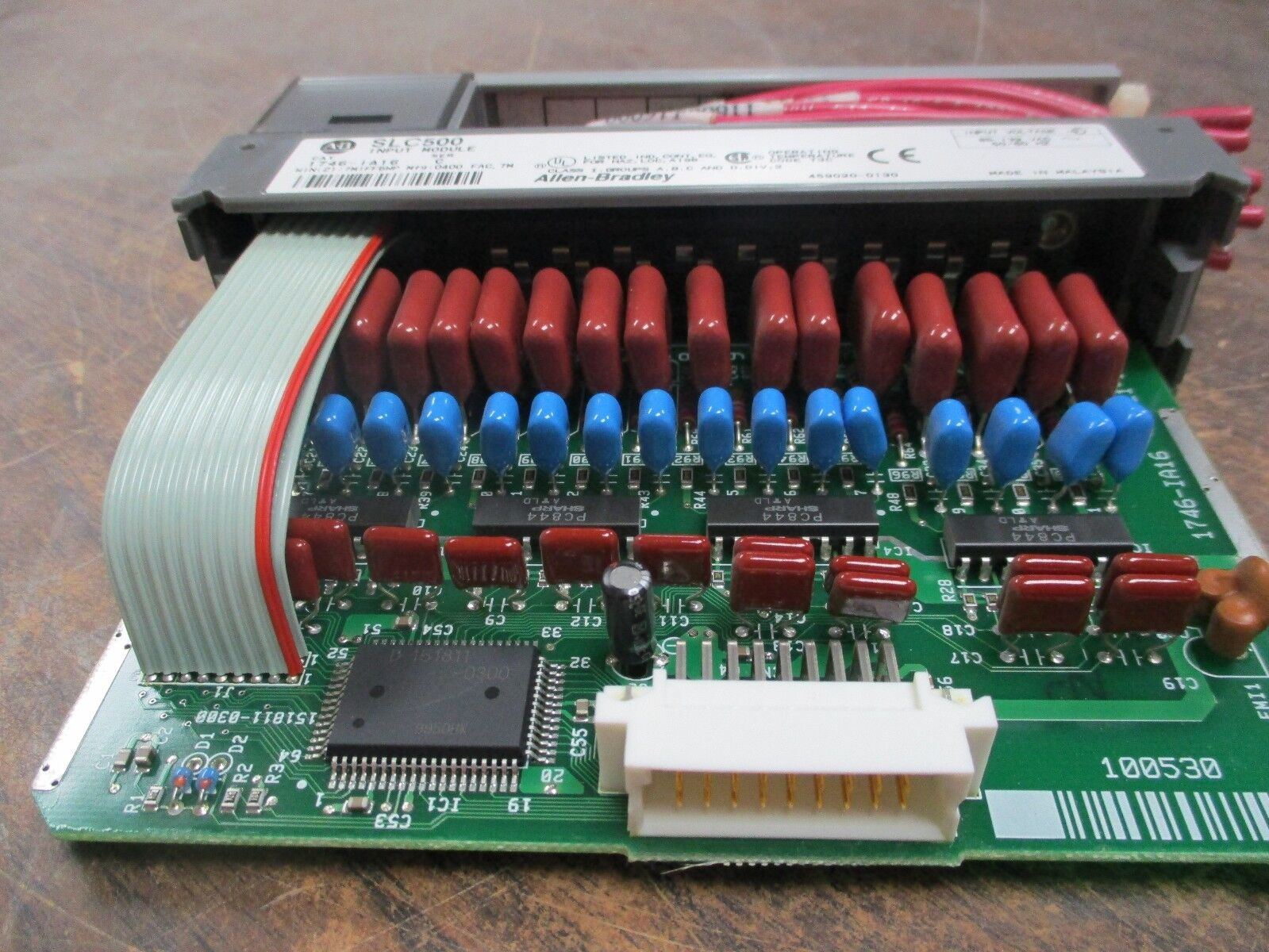 Allen-Bradley SLC500 Input Module 1746-IA16 85-132VAC 50/60Hz Ser. C Used