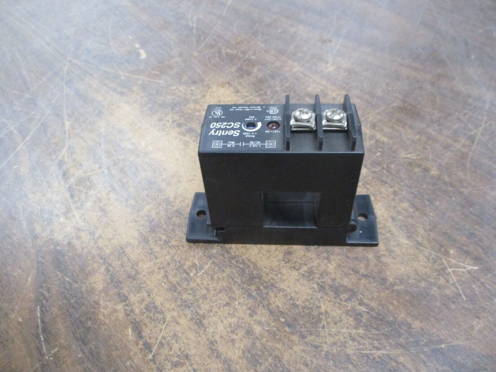 Sentry Current Switch SC250 Range 1.5-150A 1-135V AC/DC 0.3A Used