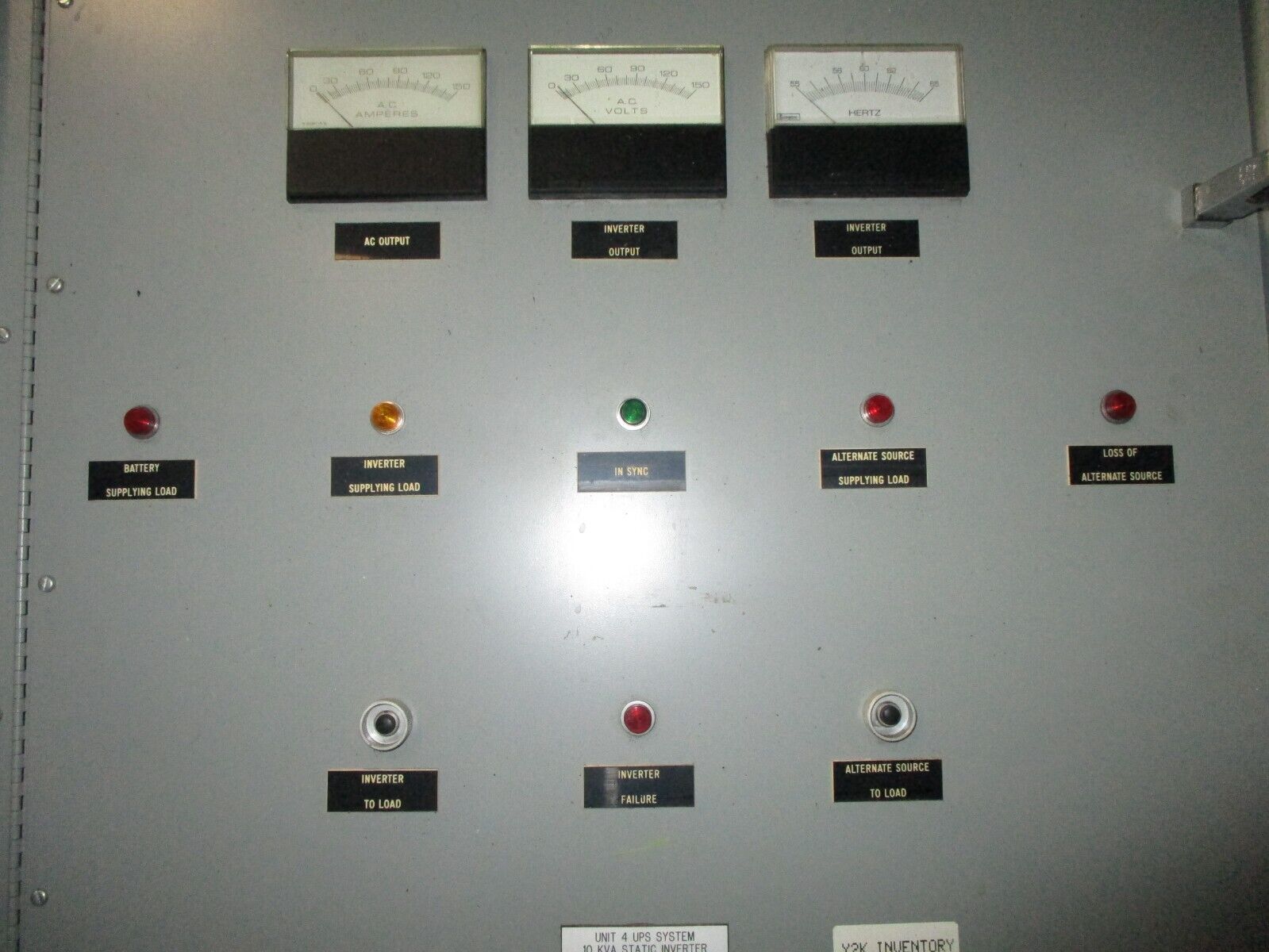 SCI 10 KVA Inverter SS12100T Input: 105-140VDC 130-95A Used