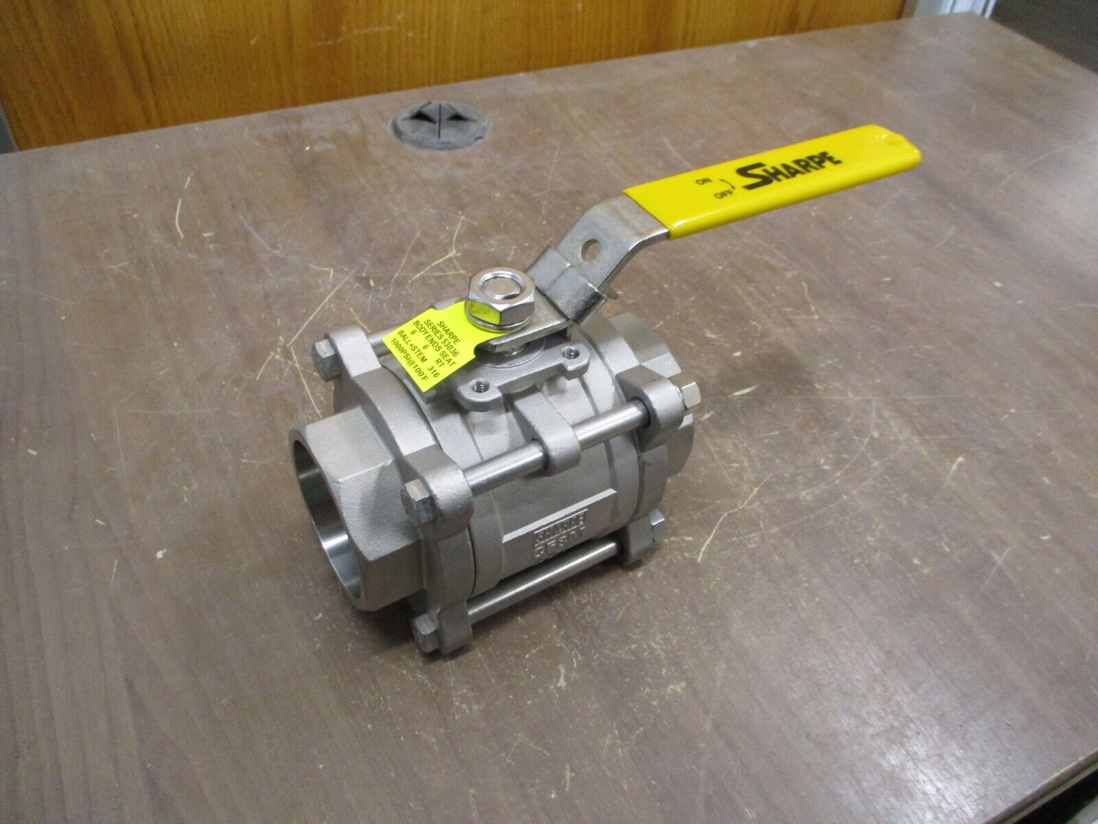 Sharpe Series 53036 Stainless Steel Ball Valve SV53036TE024 Size: 2 1/2" Body: 6