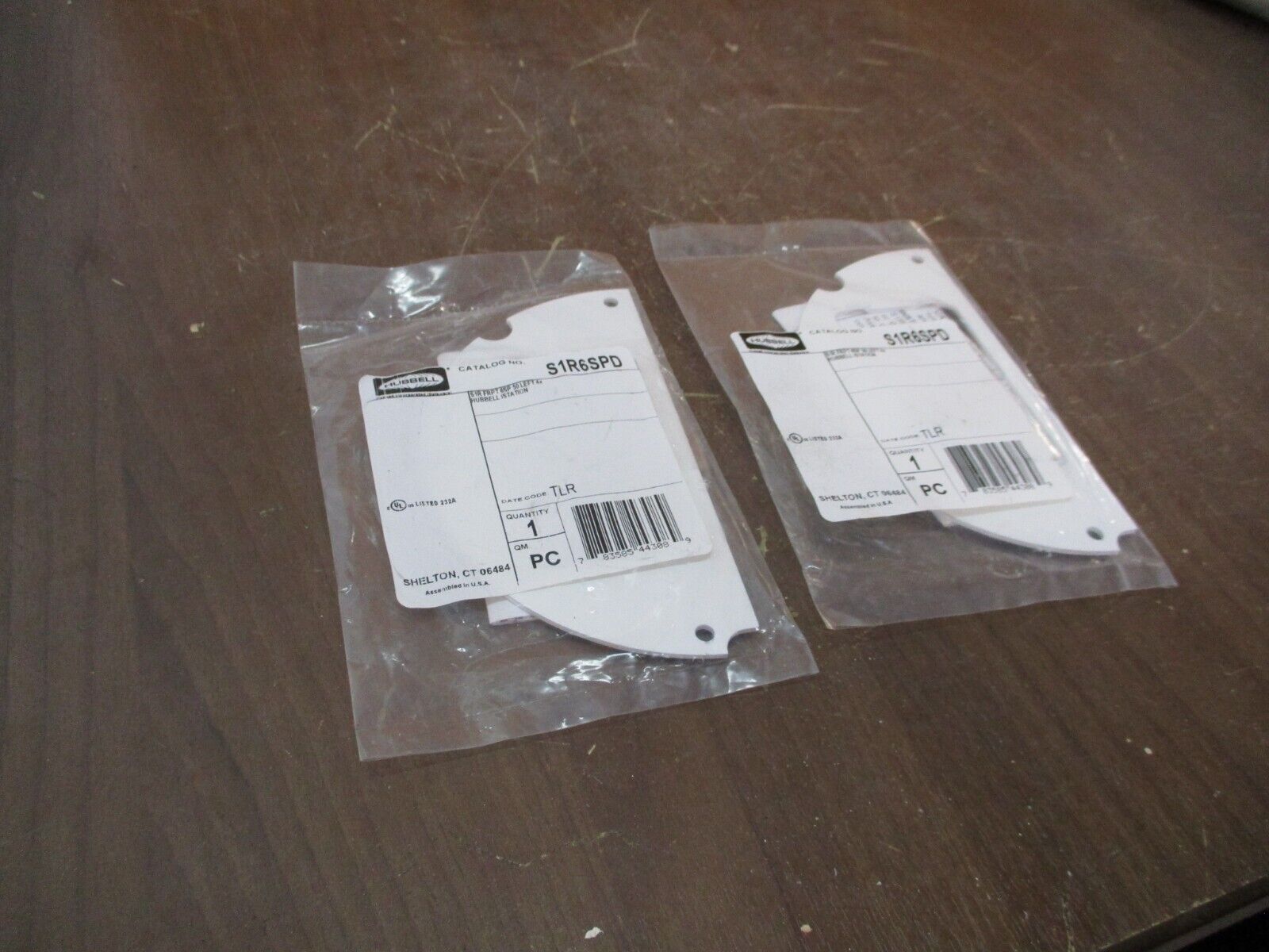 Hubbell iStation Left Front Plate S1R6SPD *Lot of 2* New Surplus