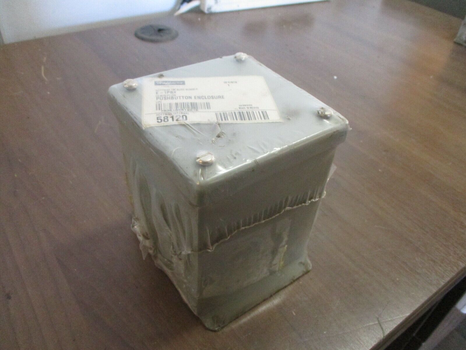 Hoffman Pushbutton Enclosure E-1PBX 1-Position New Surplus