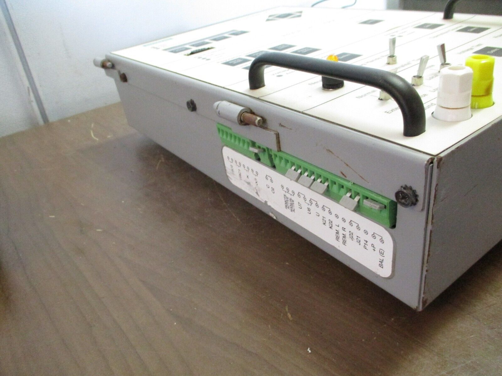 Siemens Accu/Stat MJ-X Voltage Regulator Control Panel 59930 Used
