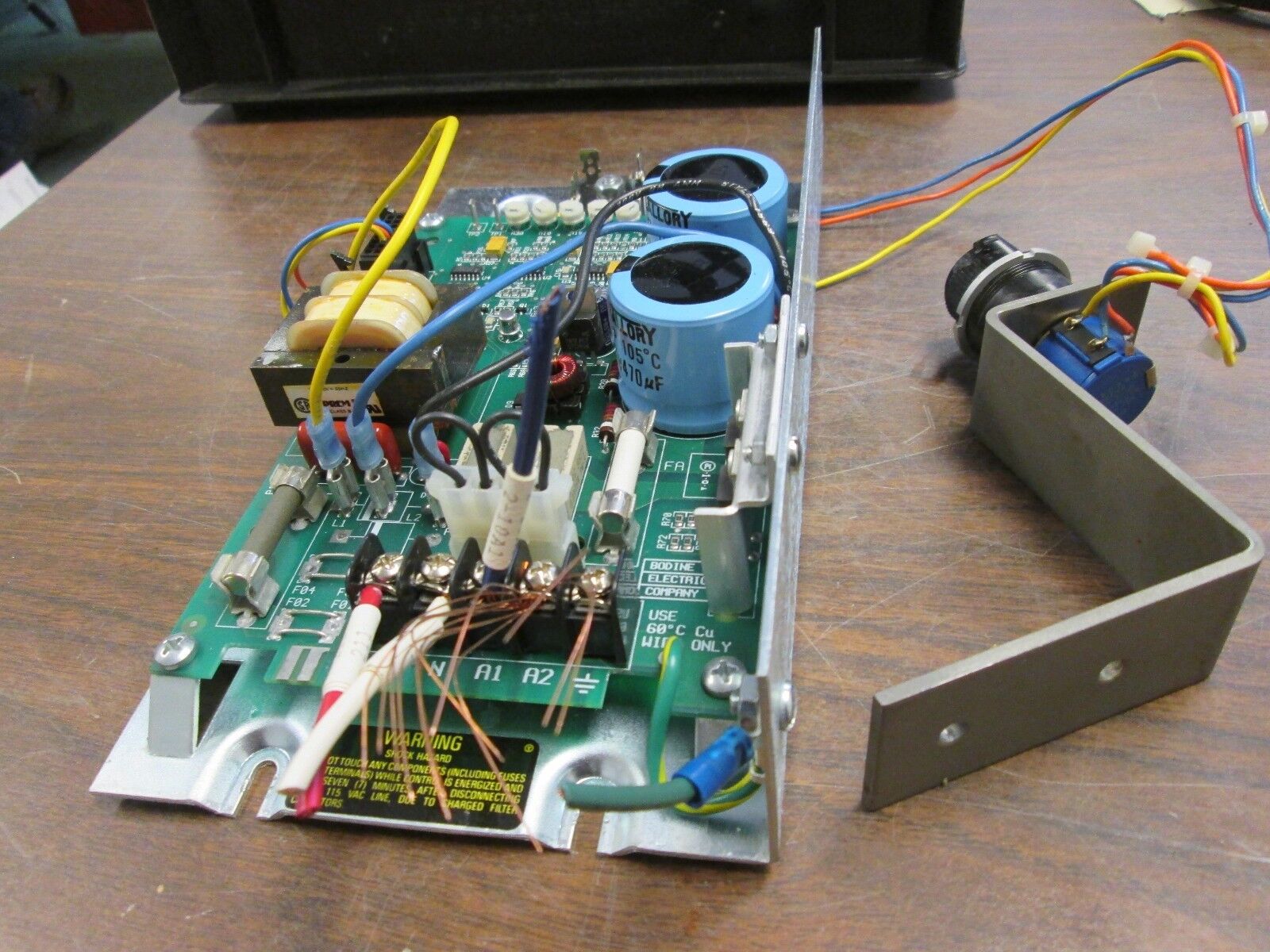 Bodine DC Motor Control Model 850 850ZYKE0034 115VAC 50/60Hz 9.0A 1Ph Used