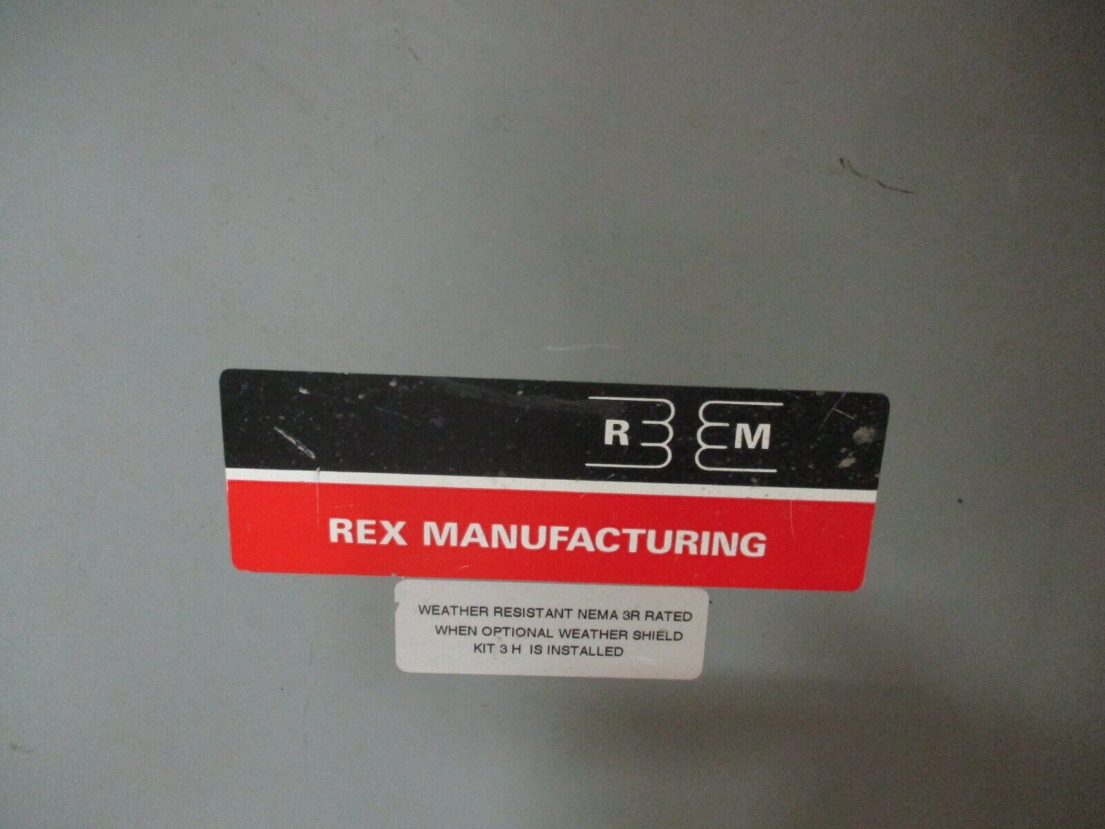 Rex Manufacturing Type ANN Transformer BC9HS2 9.0kVA Pri: 480V Sec: 220Y/127V