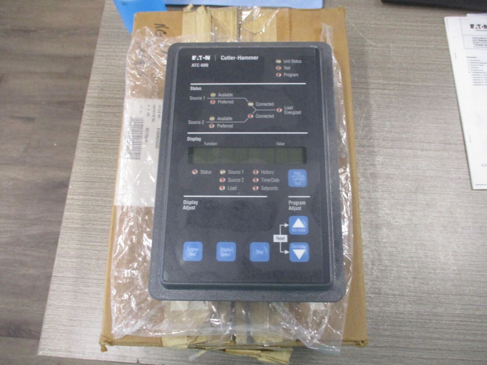 Eaton ATC-600 Automatic Transfer Switch Controller 8160A00G03 New Surplus
