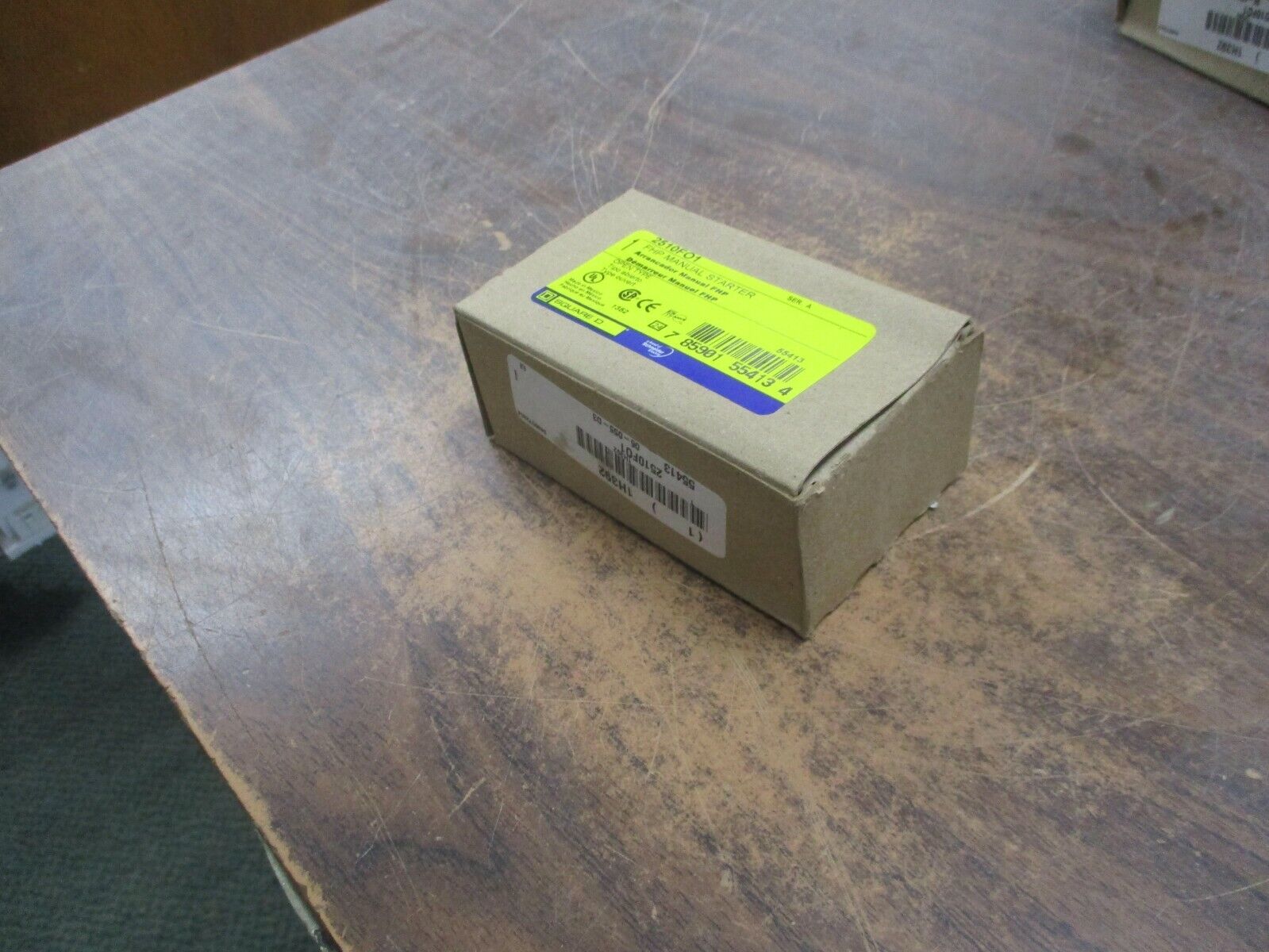 Square D FHP Manual Starter 2510FO1 Open Type New Surplus