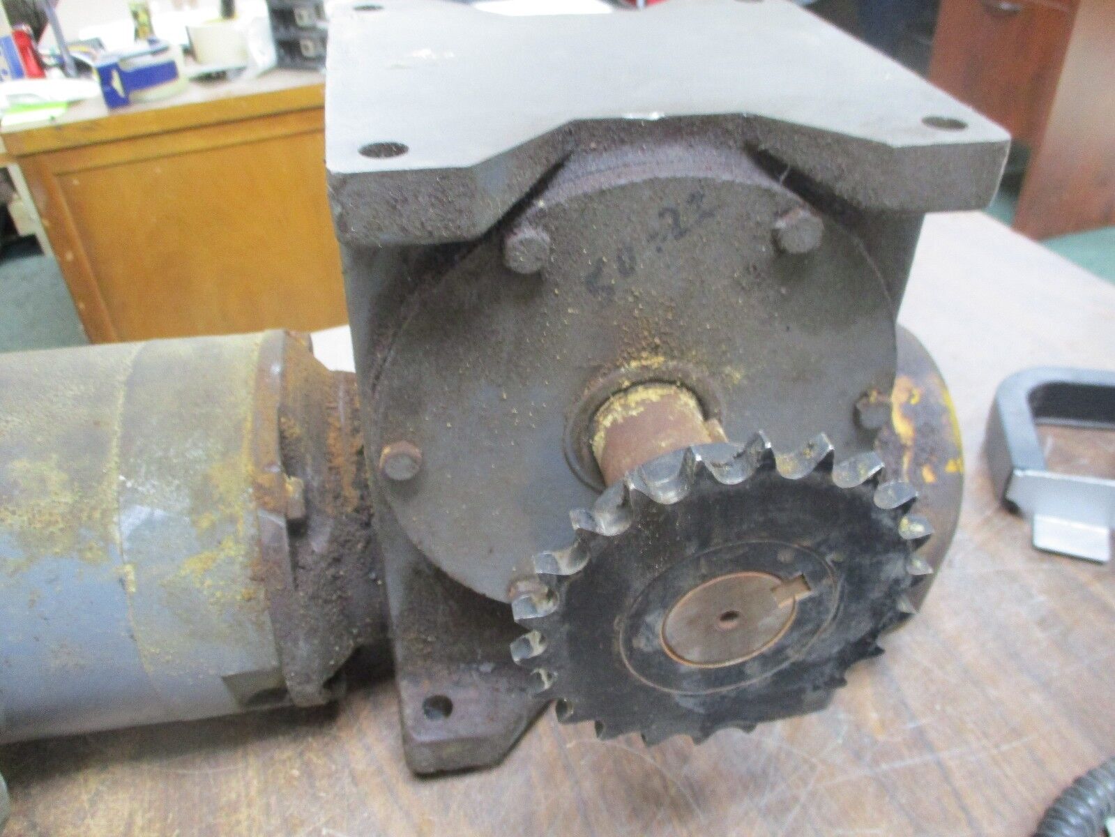 Magnetek H703 Century AC Motor 8-159579-02 2.0HP 1800RPM FR:LA56C ENCL:TE Used