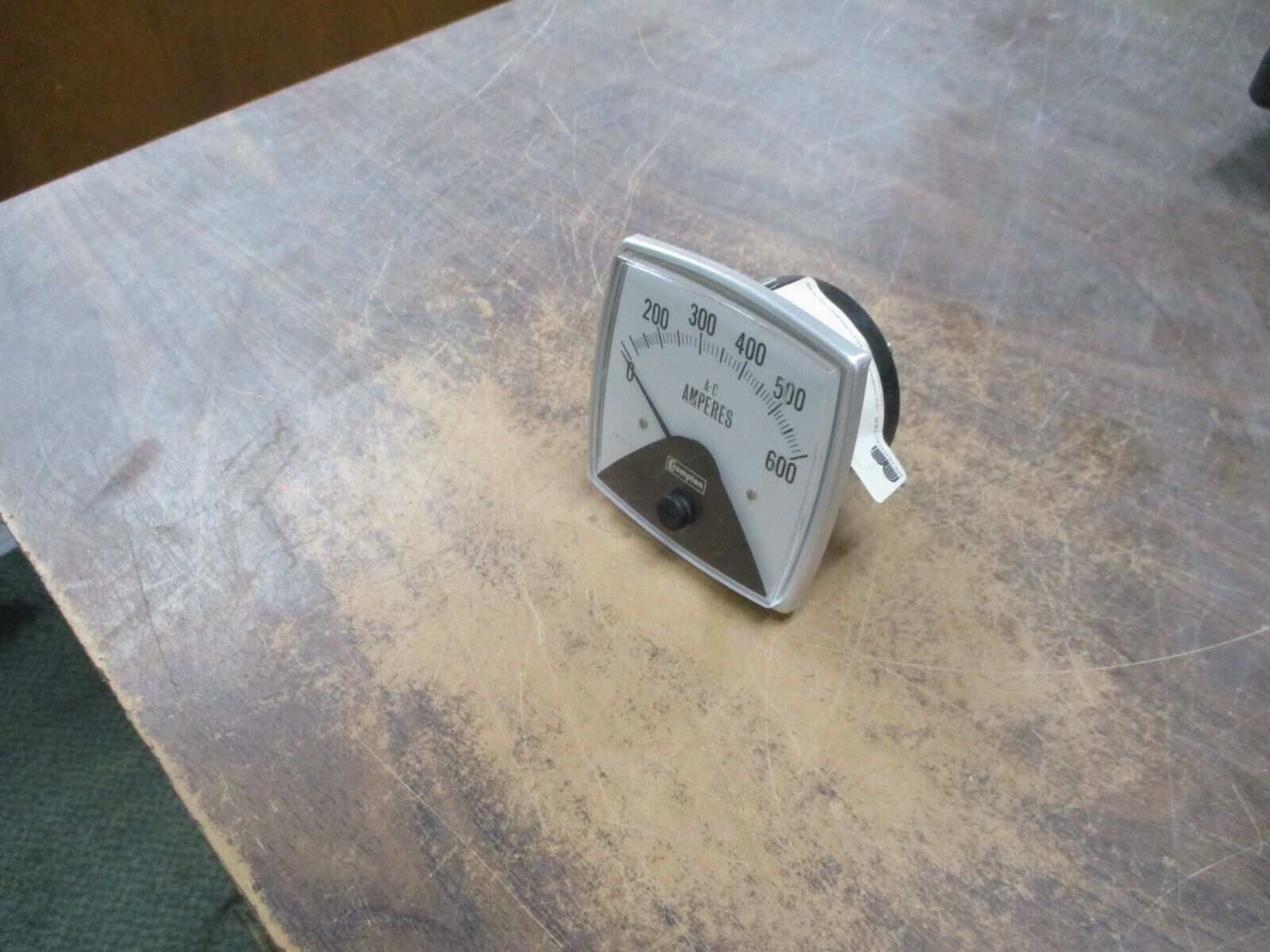 Crompton AC Ammeter 016-02AA-LSSJ-FB Range: 0-600A Used