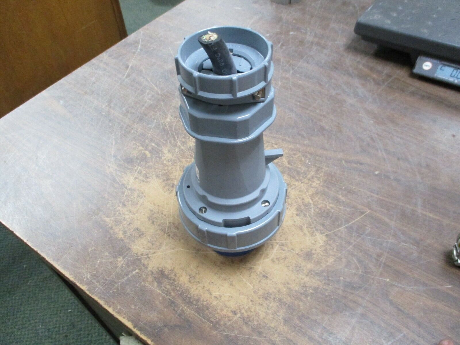 Cooper Plug CD460P9W 60A 250V 3Ph 3P 4W Used