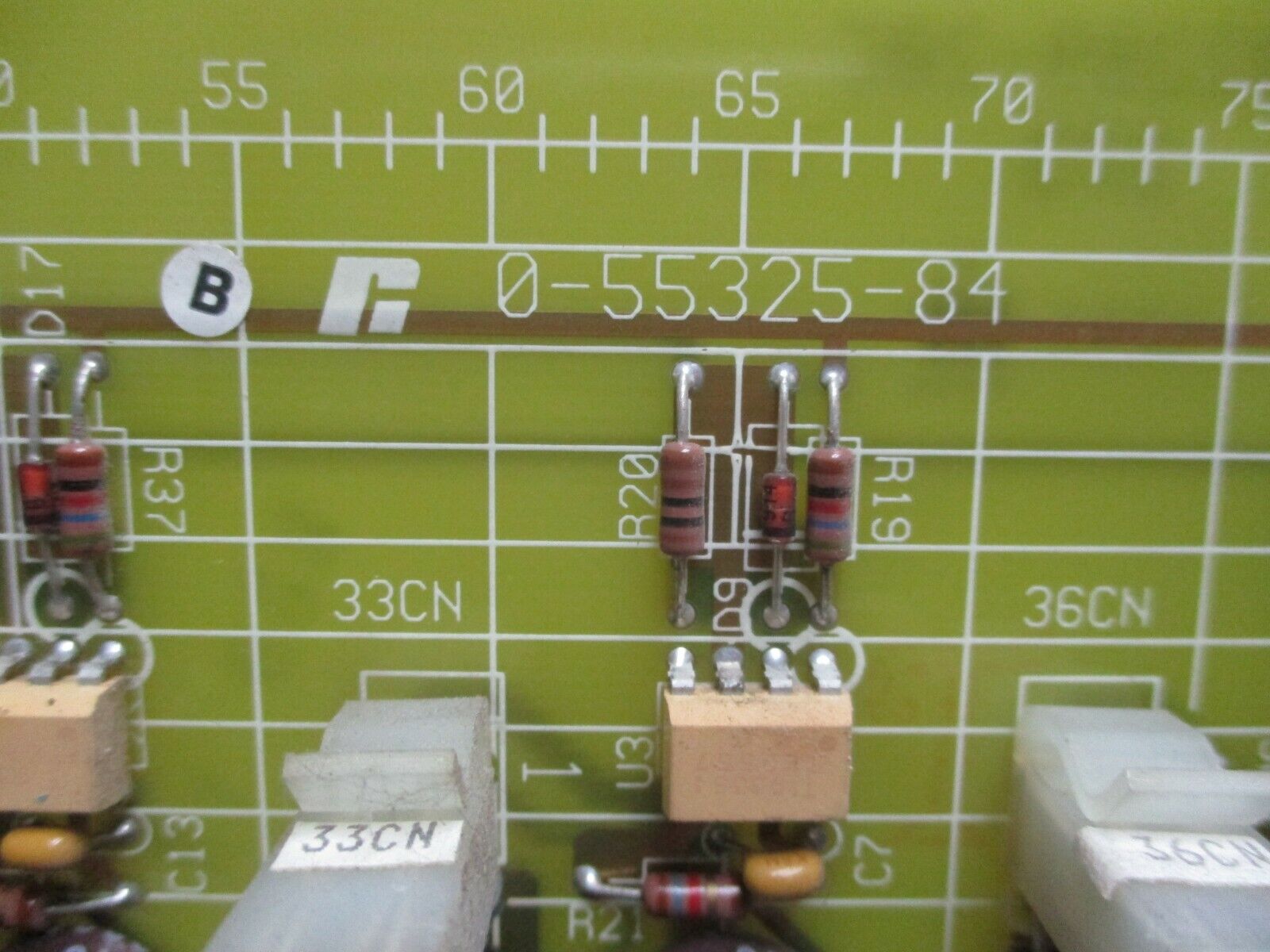 Reliance Electric Control Card 0-55325-84 Used