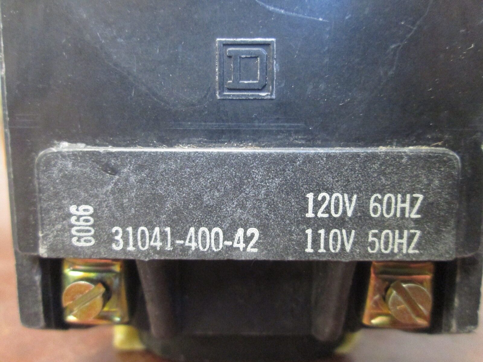 Square D Magnetic Coil 31041-400-42 120V@60Hz 110V@50Hz *Lot of 2* Used