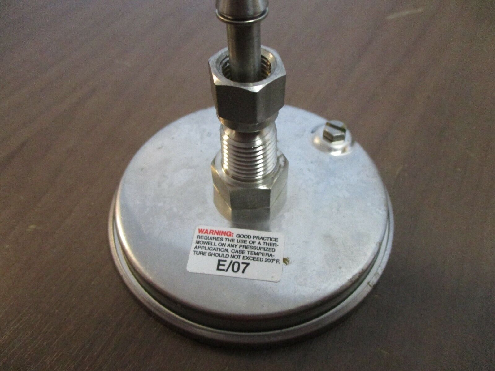 Ashcroft Thermometer Range: 0-250°F Used