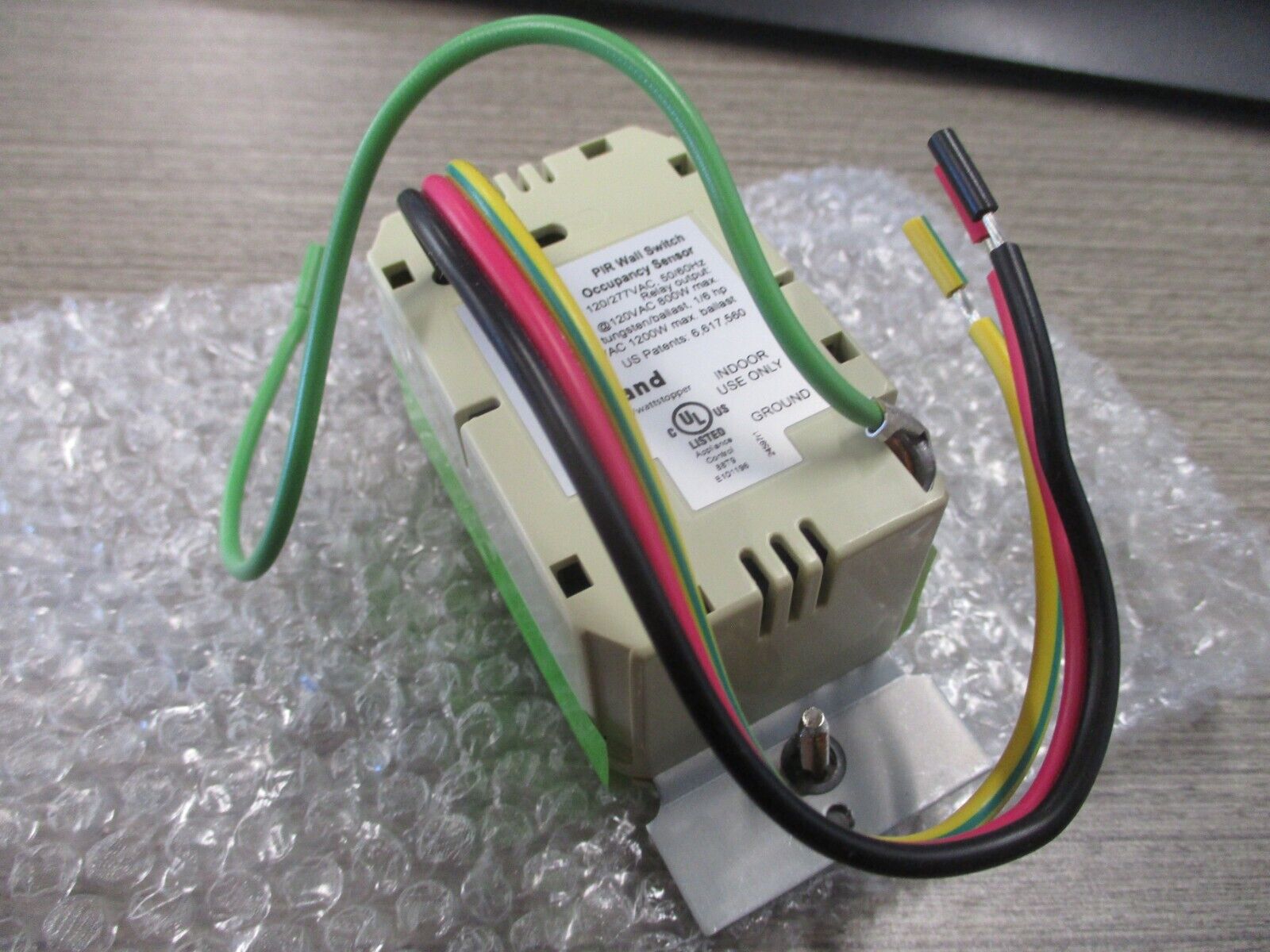 Legrand Wattstopper PIR Wall Switch Sensor PW-100-I 50/60Hz Ivory New Surplus
