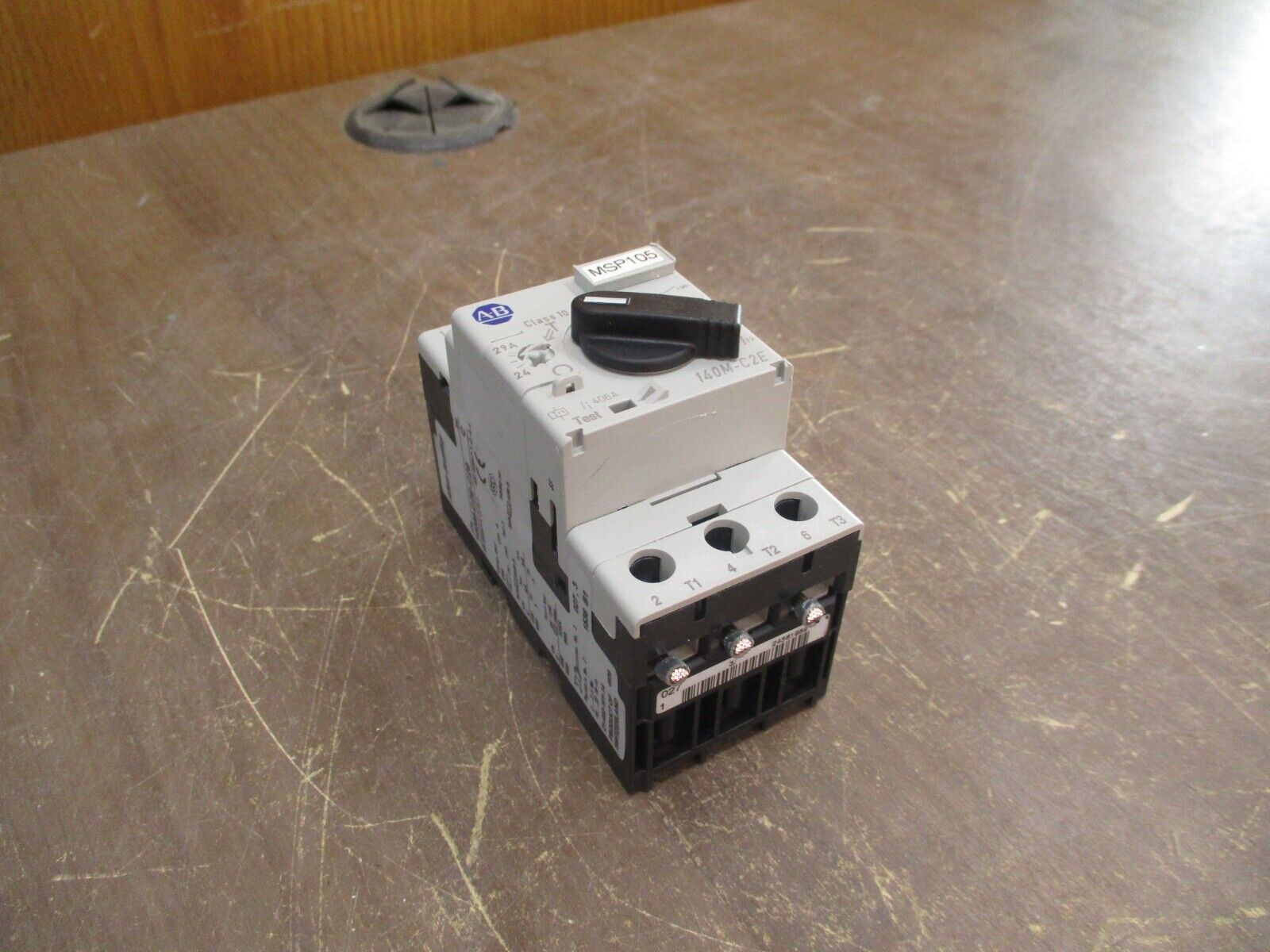 Allen-Bradley Manual Motor Protector 140M-C2E-C29 Ser. C Trip: 24-29A Used