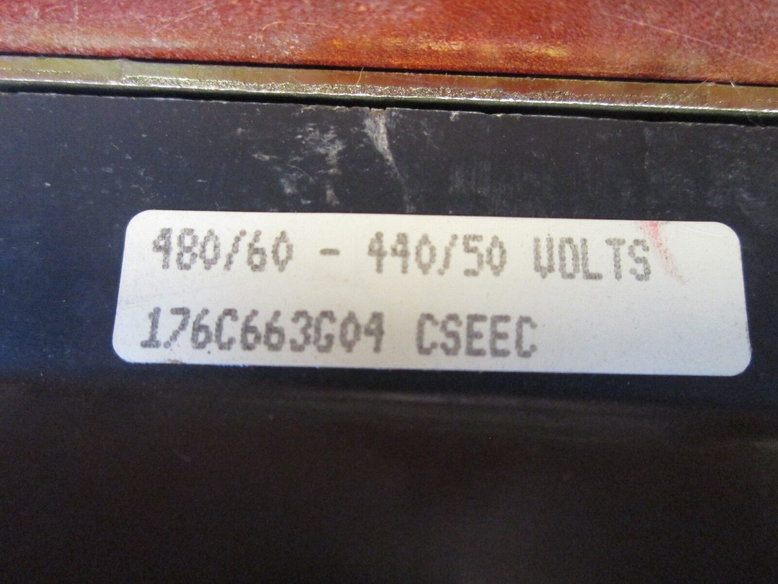 Westinghouse Industrial Control Relay AR4W 10A 600V 480V Coil Used