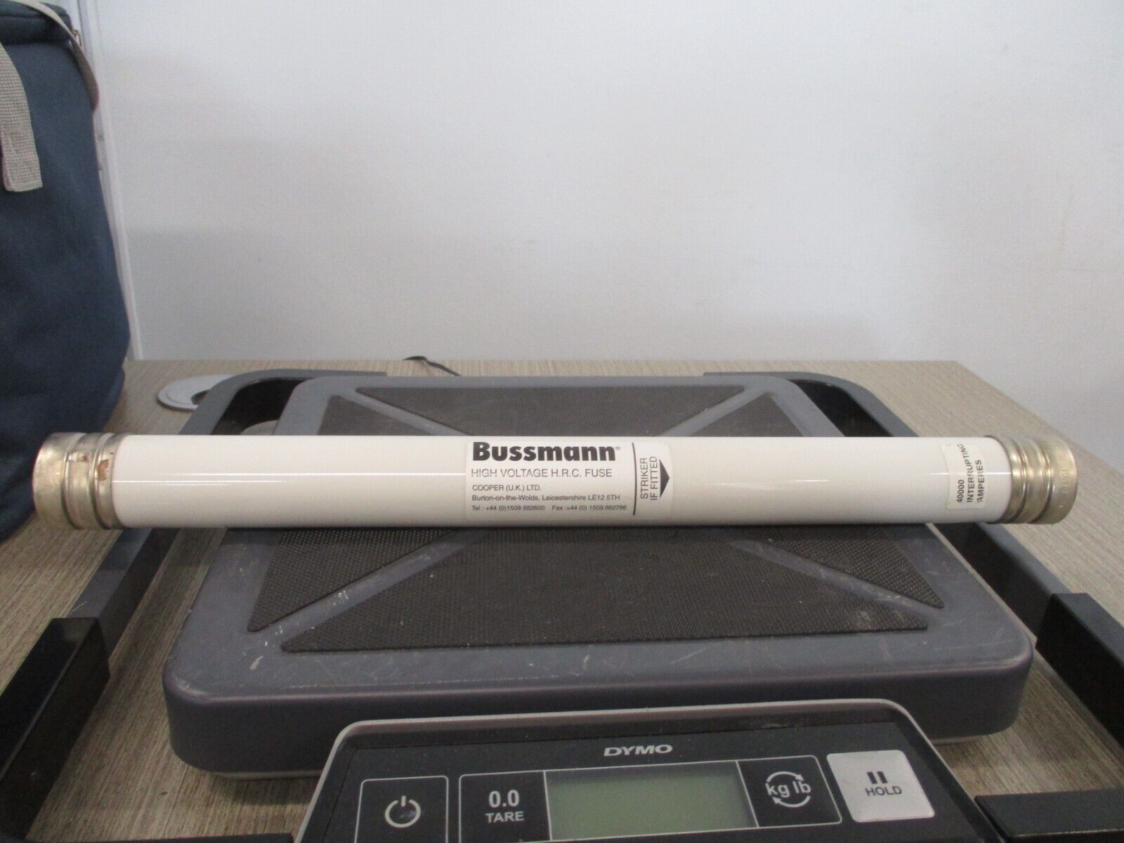 Bussmann High Voltage H.R.C. Fuse 17-CAVH-2E 38kV 2E Used