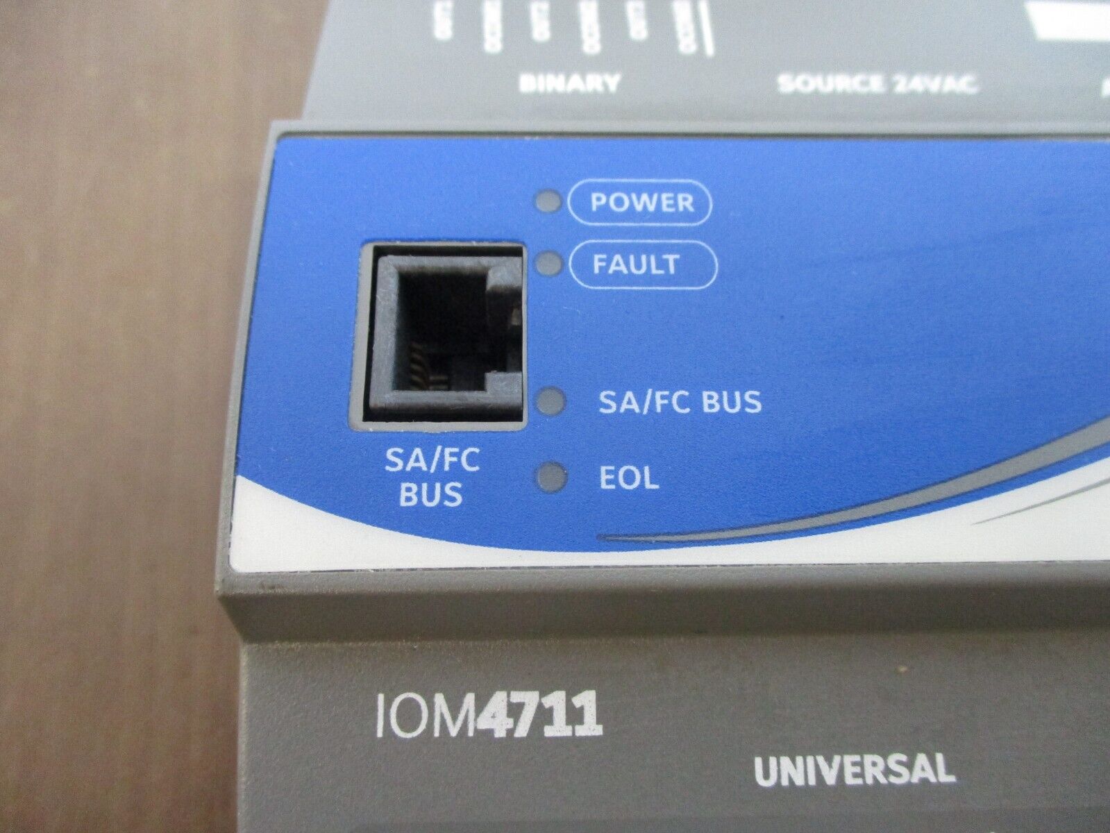 Johnson Controls Metasys IOM4711 Expansion Module MS-IOM4711-0 Rev. D Used