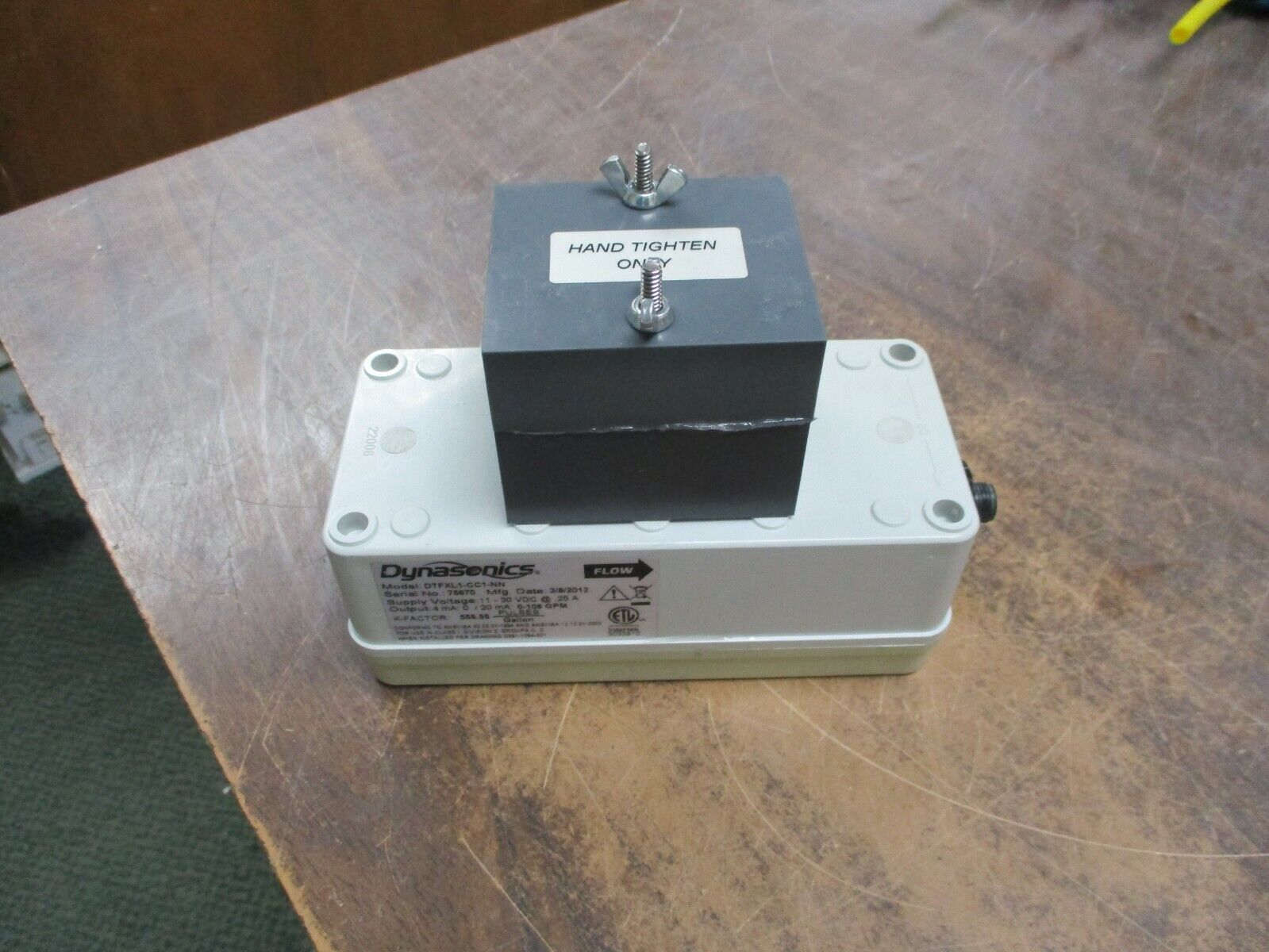 Dynasonics TFXL Transit Time Flow Meter DTFXL1-CC1-NN Supply:11-30VDC 0.25A Used