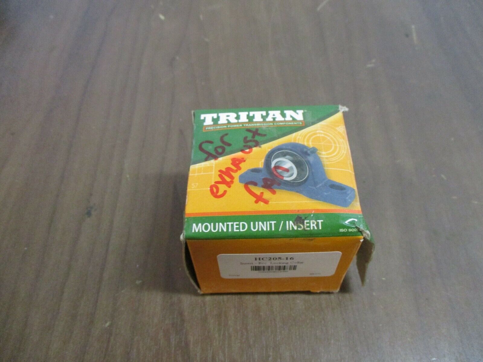 Tritan Bearing Insert HC205-16 Ecc. Locking Collar New Surplus
