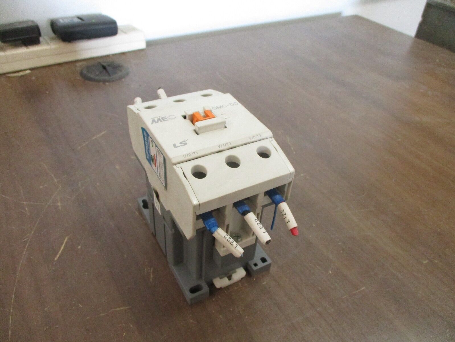 MEC Contactor GMC-50 220V Coil w/ Aux Contact Used