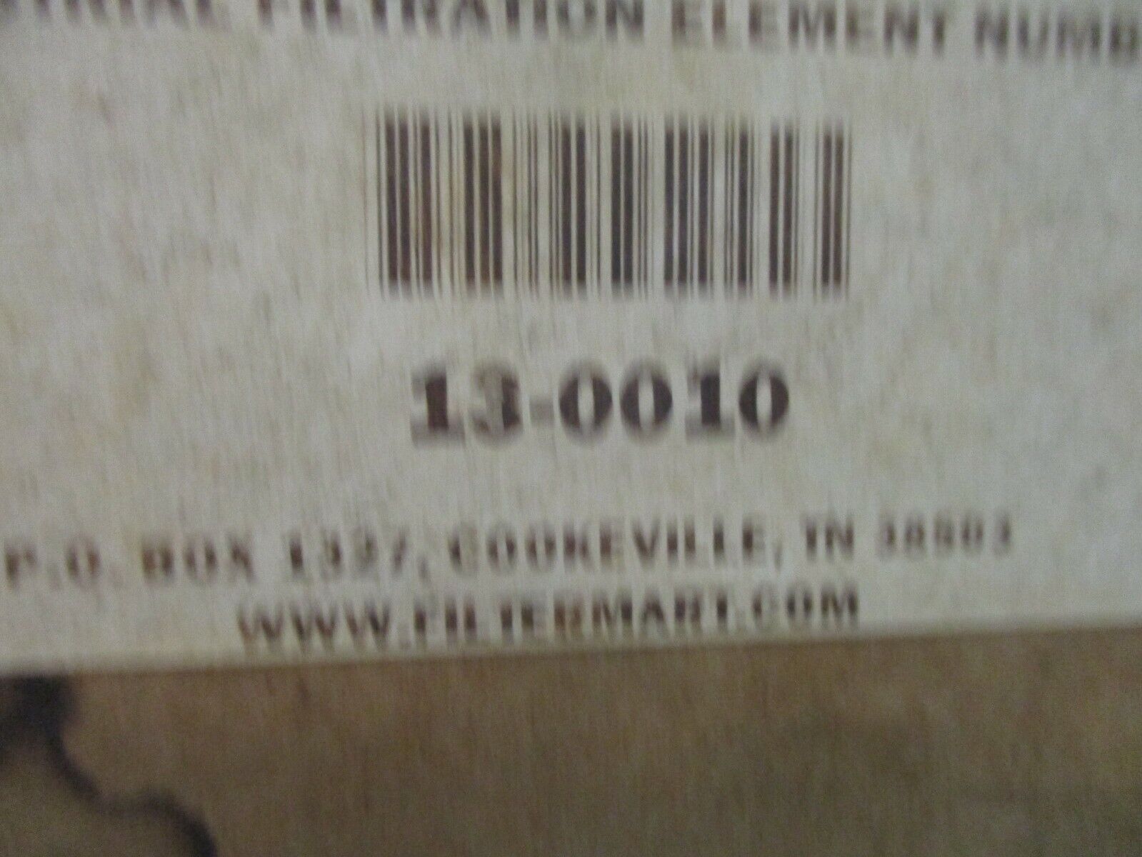 Filter-Mart Filter Element 13-0010 *Box of 5* New Surplus