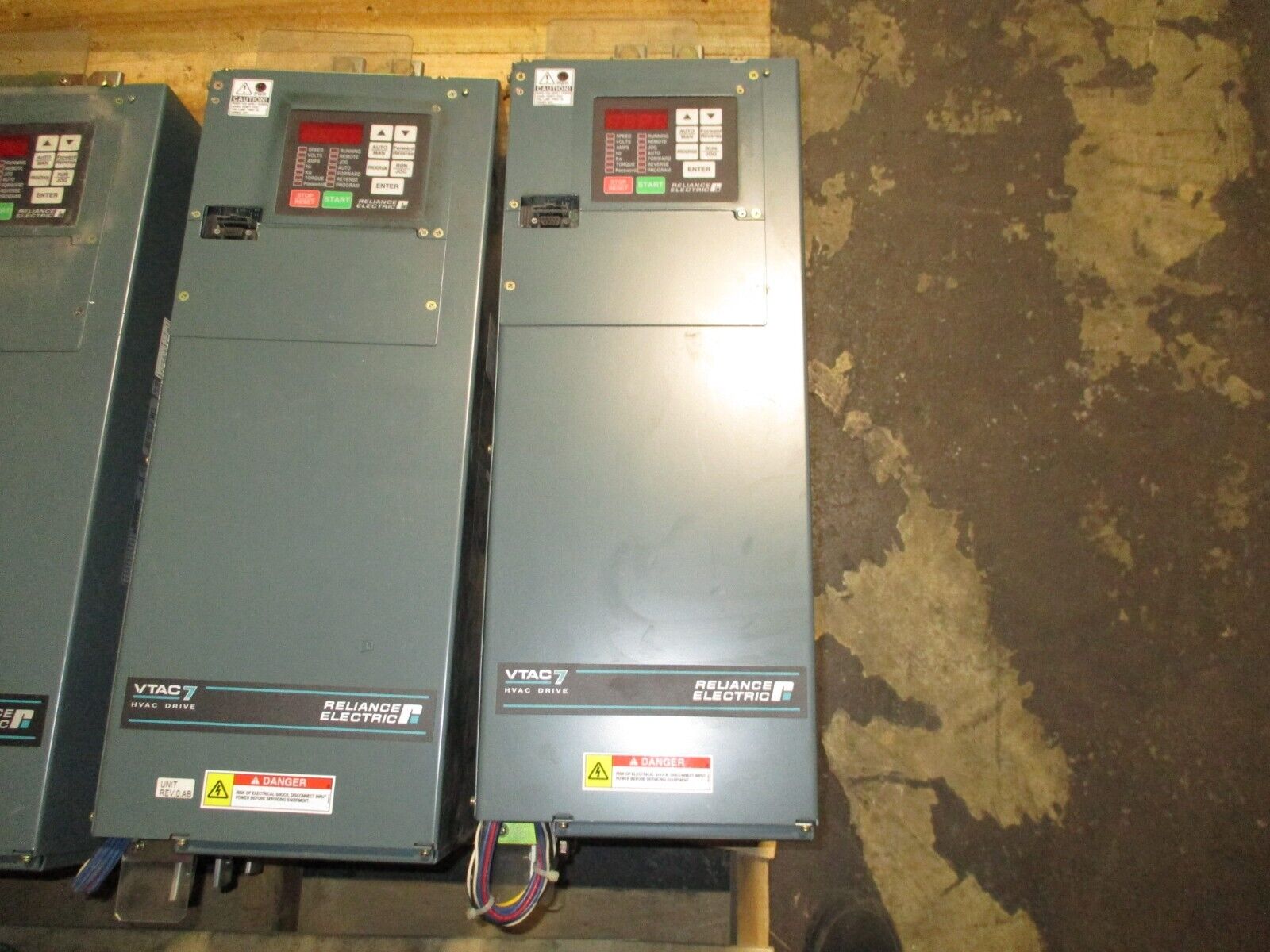 Reliance Electric VTAC7 GV3000 AC Drive 75V4060 75HP 3Ph Used
