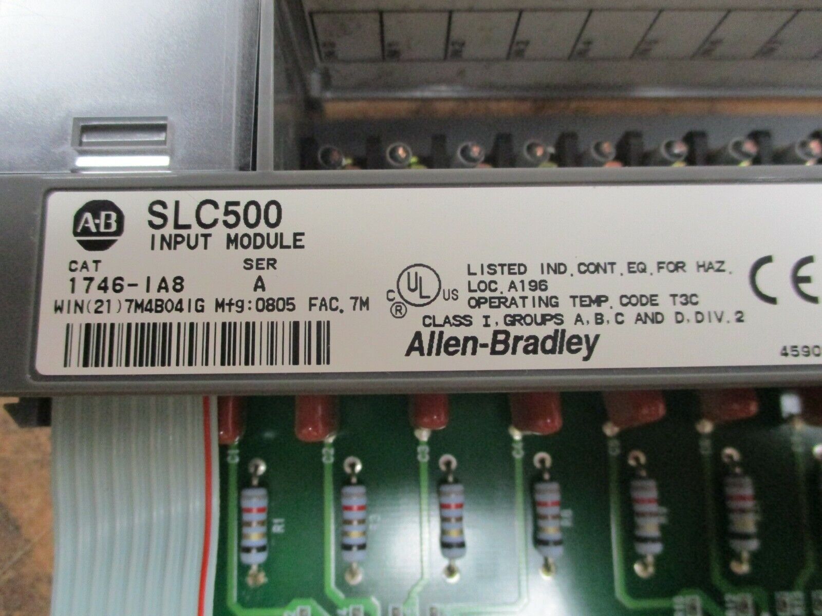Allen-Bradley SLC500 Input Module 1746-IA8 Ser. A Used