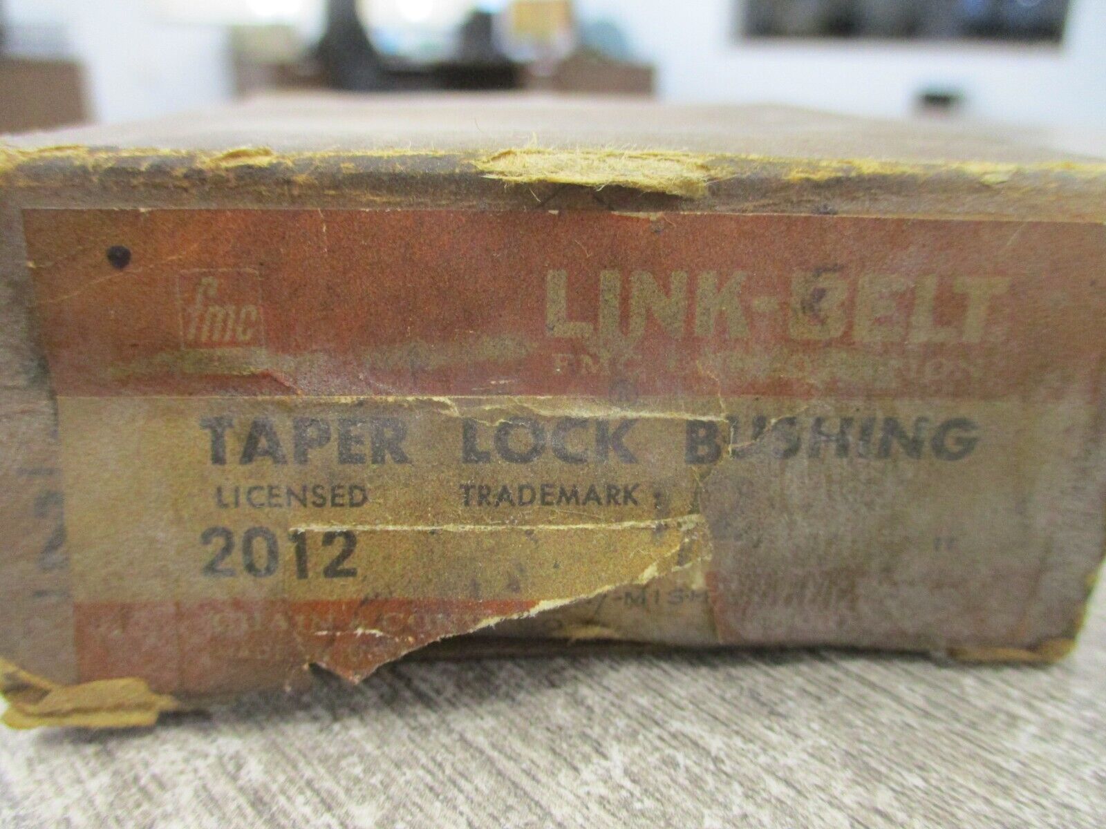 Link-Belt Taper Lock Bushing 2012 1/2 New Surplus