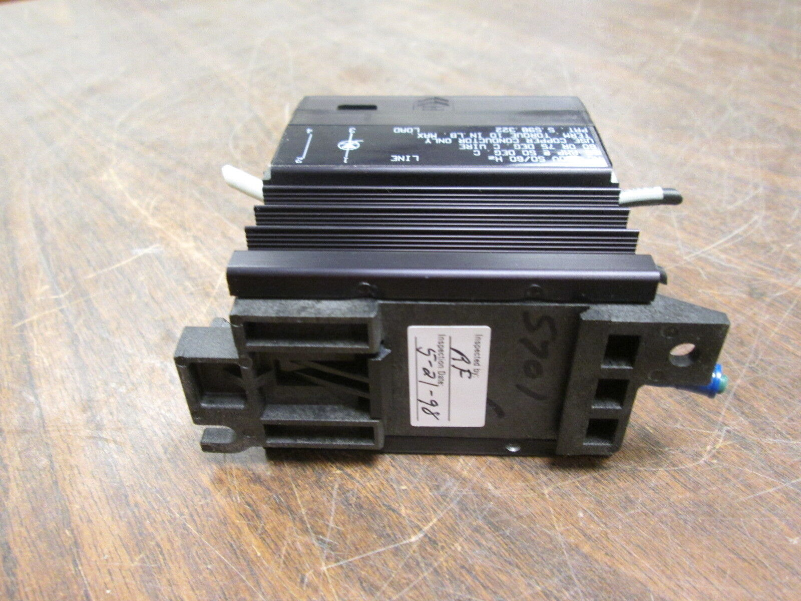 Watlow DIN-a-mite Solid State Power Controller DA1V-1660-F000 4-20mA IN Used