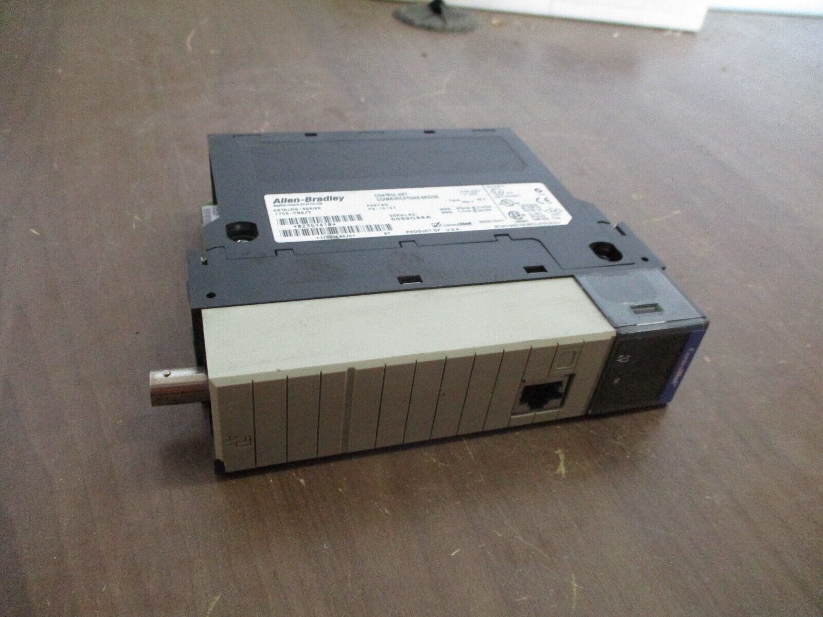 Allen-Bradley ControlNet Comm. Bridge Module 1756-CNB Ser. E F/W Rev. 11.003